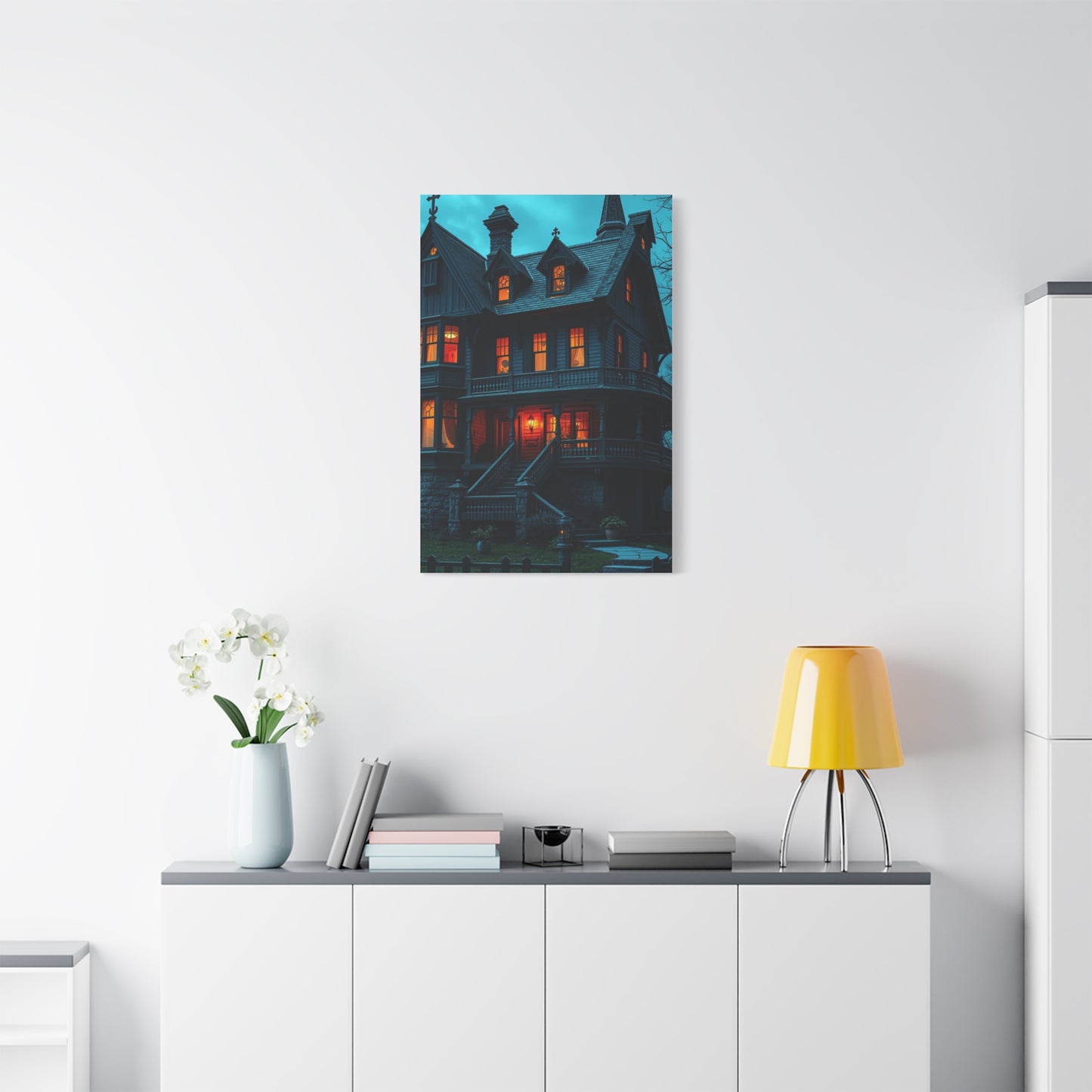 Haunted House Art Supreme Gallery Wall Art & Canvas Print