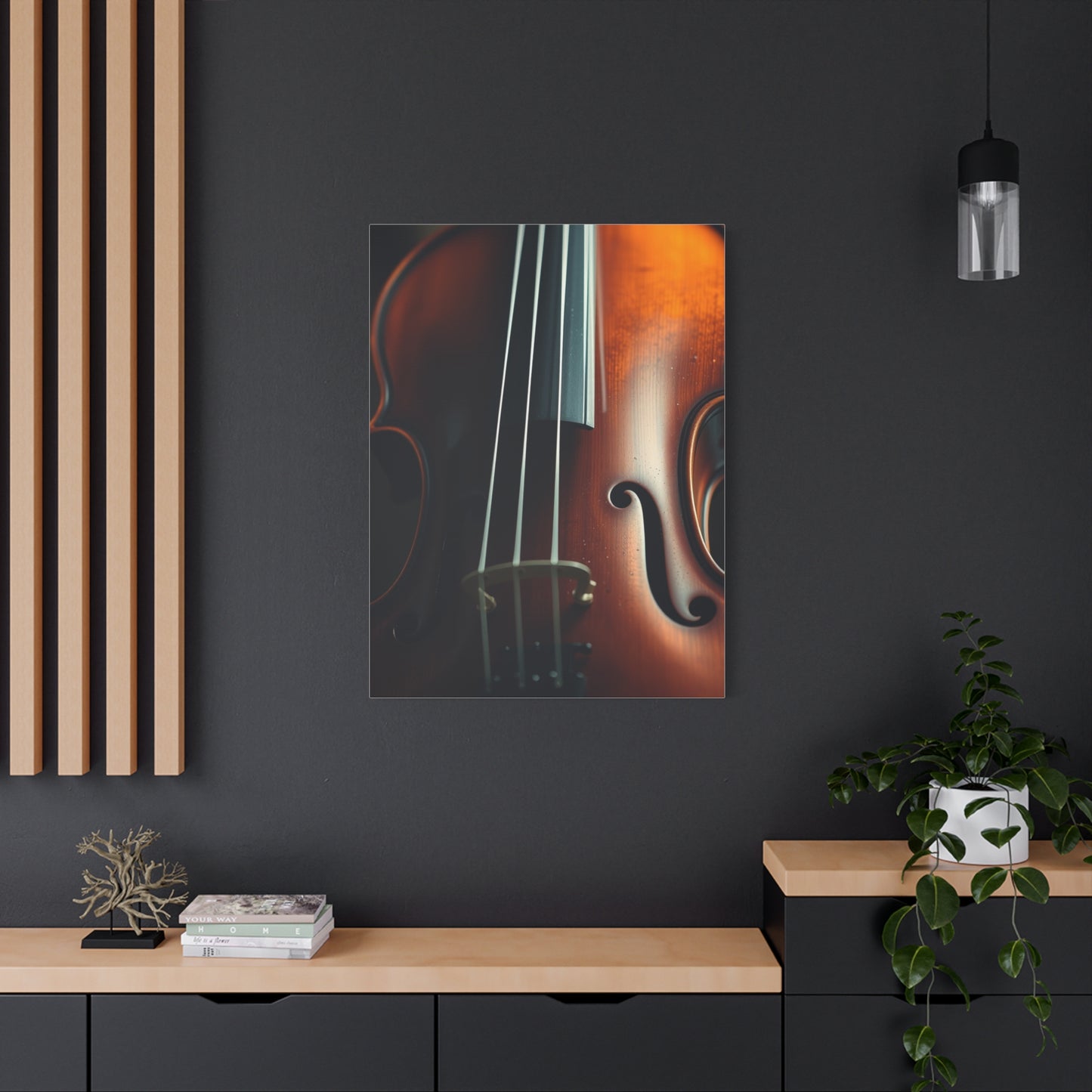 Vision Violin Art Art Wall Art & Canvas Print