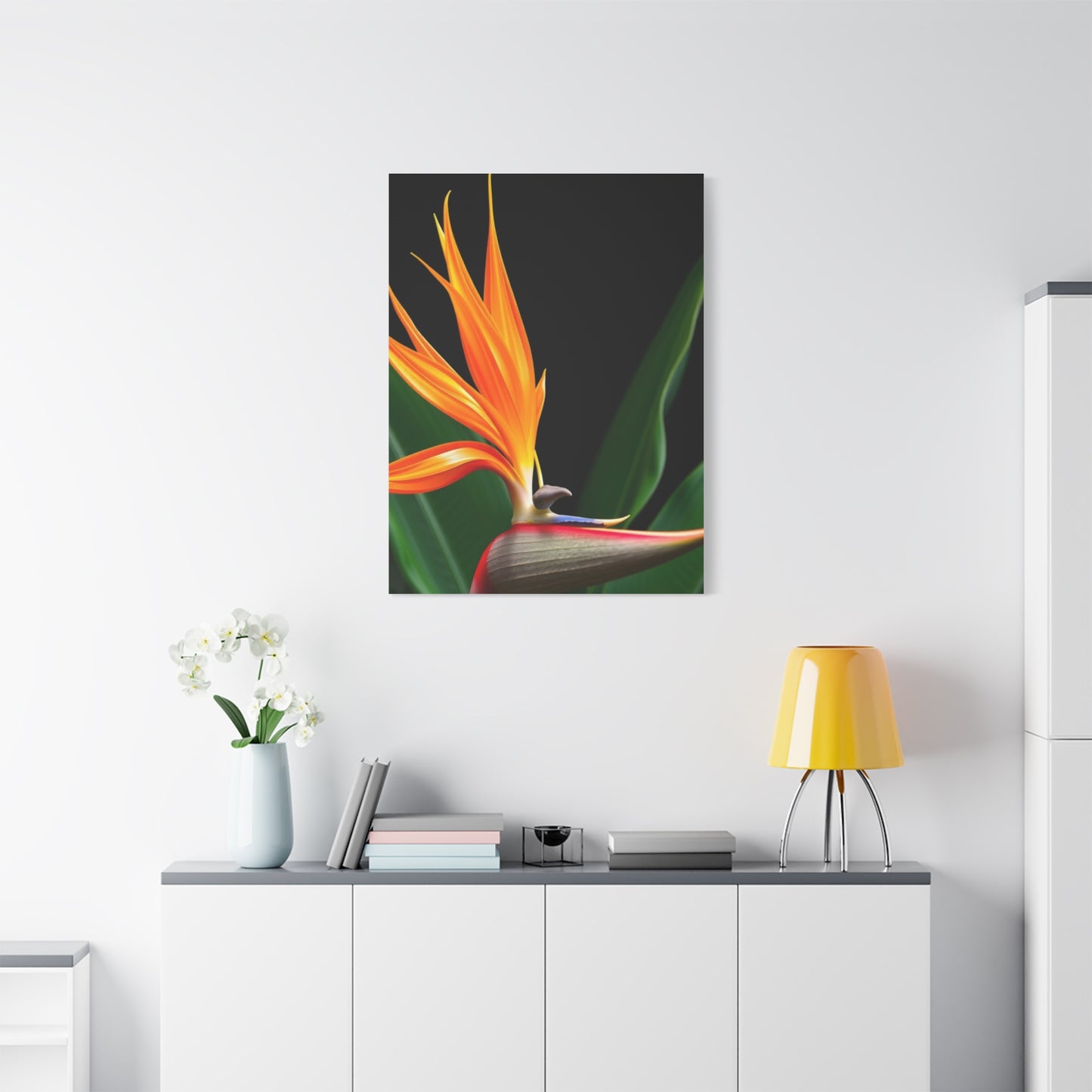 Bird of Paradise Plant Art Refined Canvas Wall Art & Canvas Print