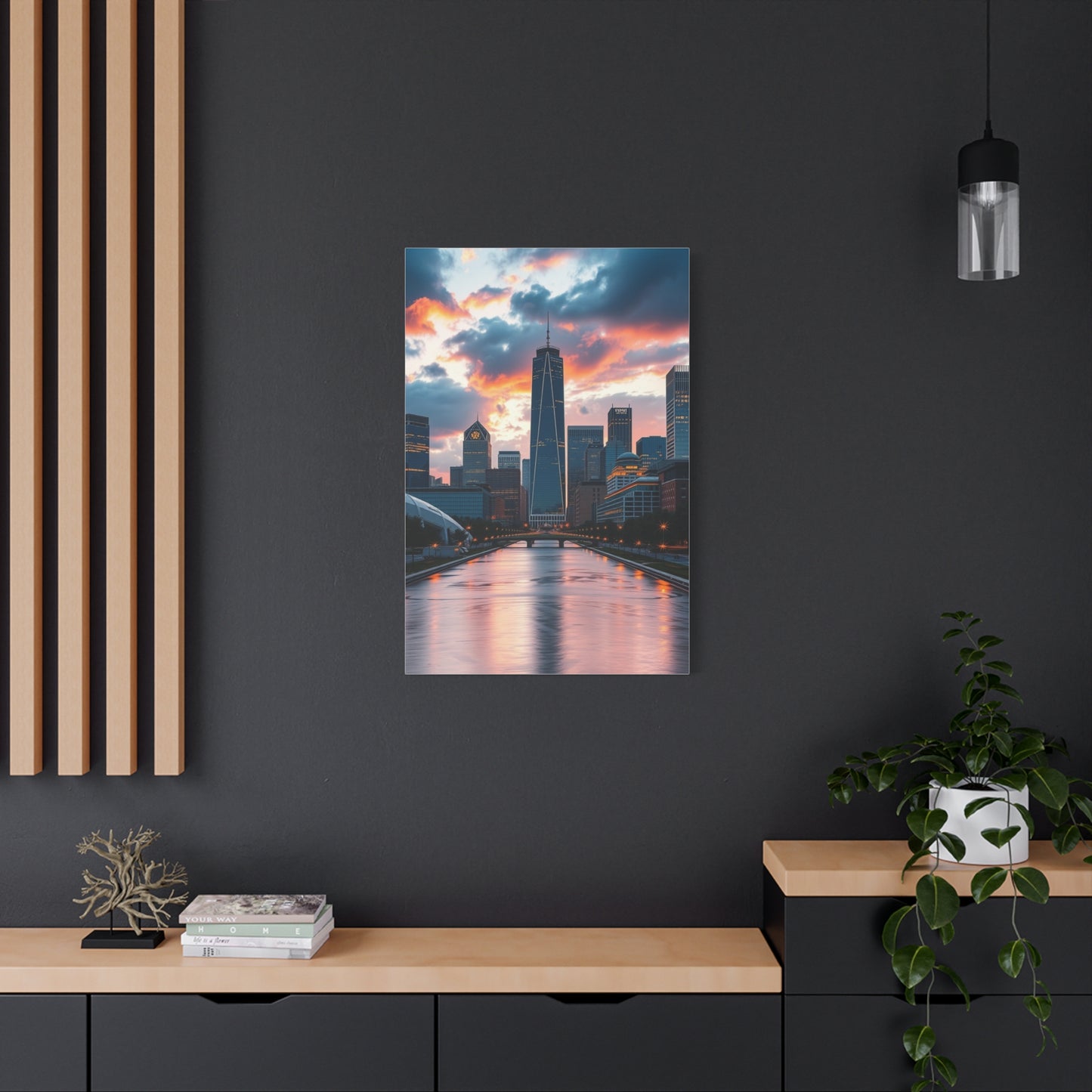 Vision Houston Skylines Art Art Wall Art & Canvas Print