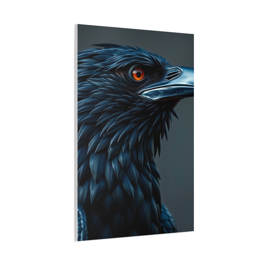Raven Majesty Canvas wall art & canvas print