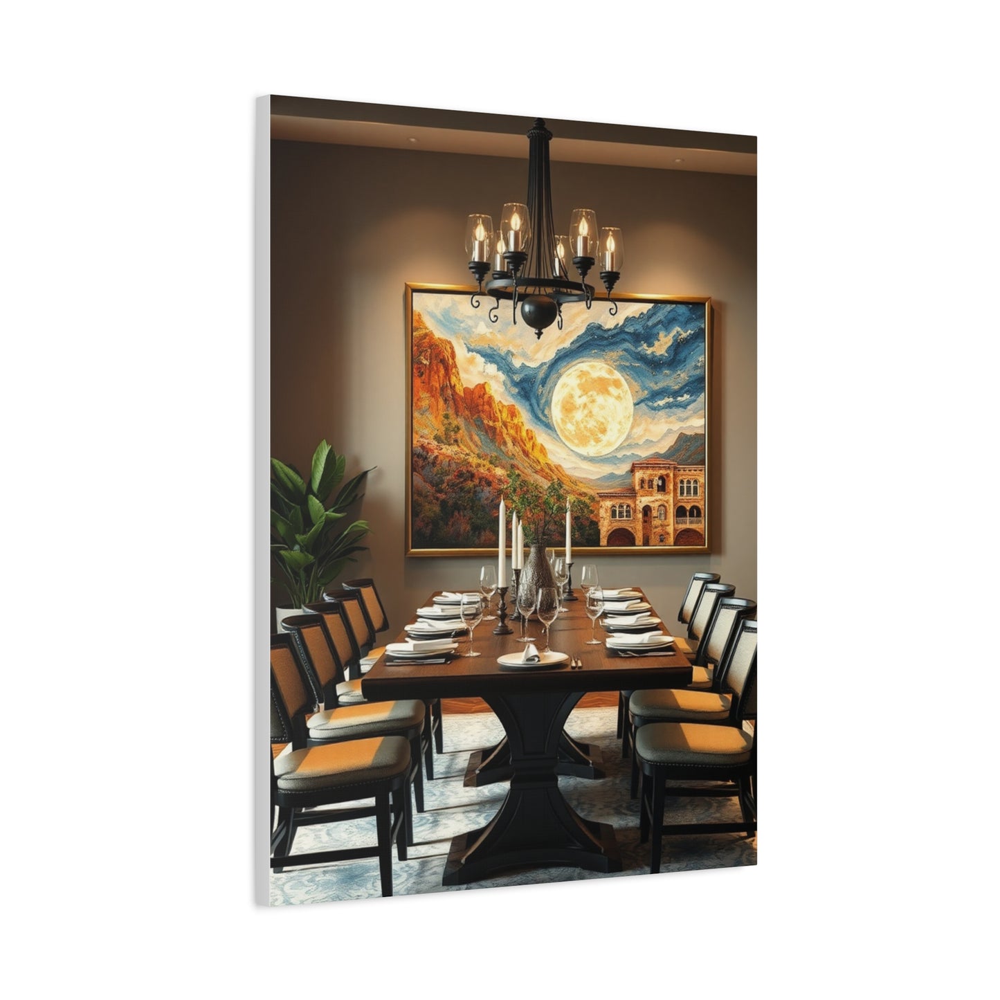 Luxurious Repast Art Piece Wall Art & Canvas Print