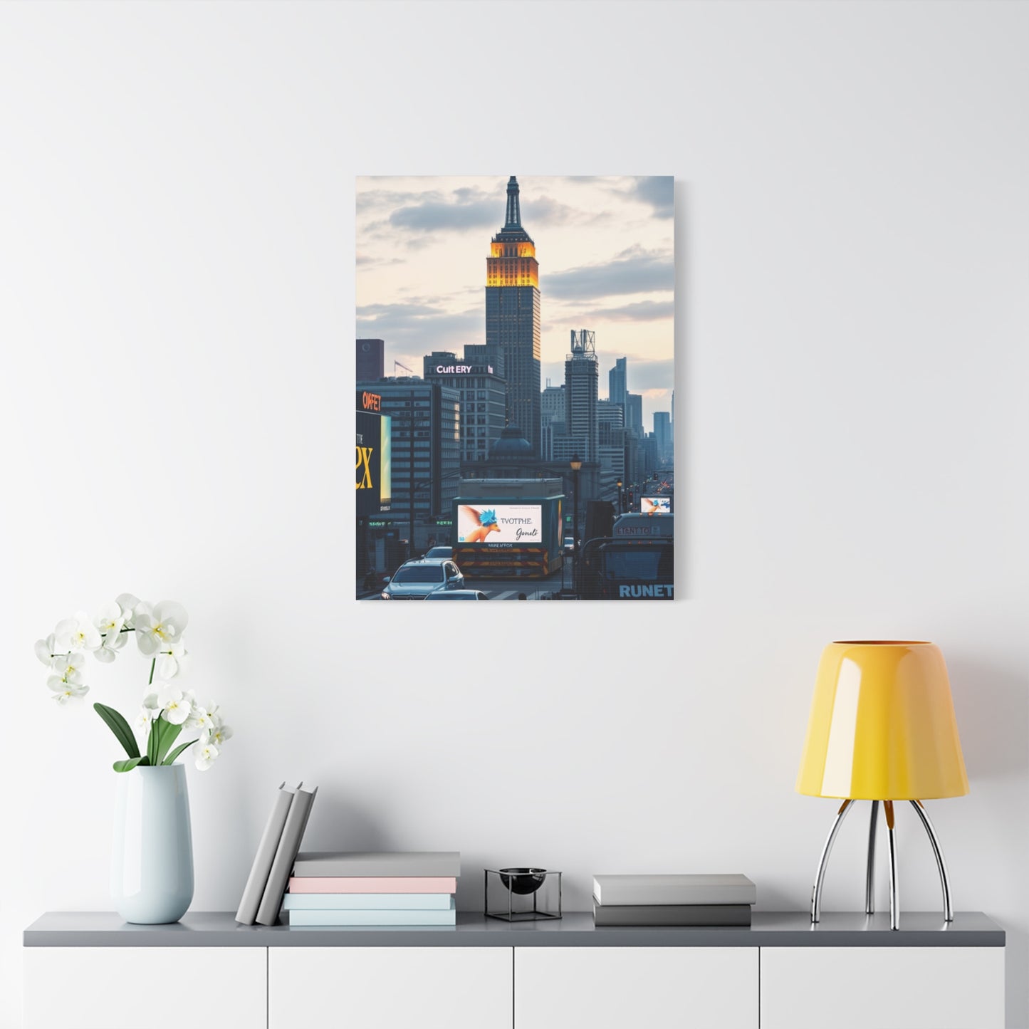 Cityscape Opulence Art Wall Art & Canvas Print
