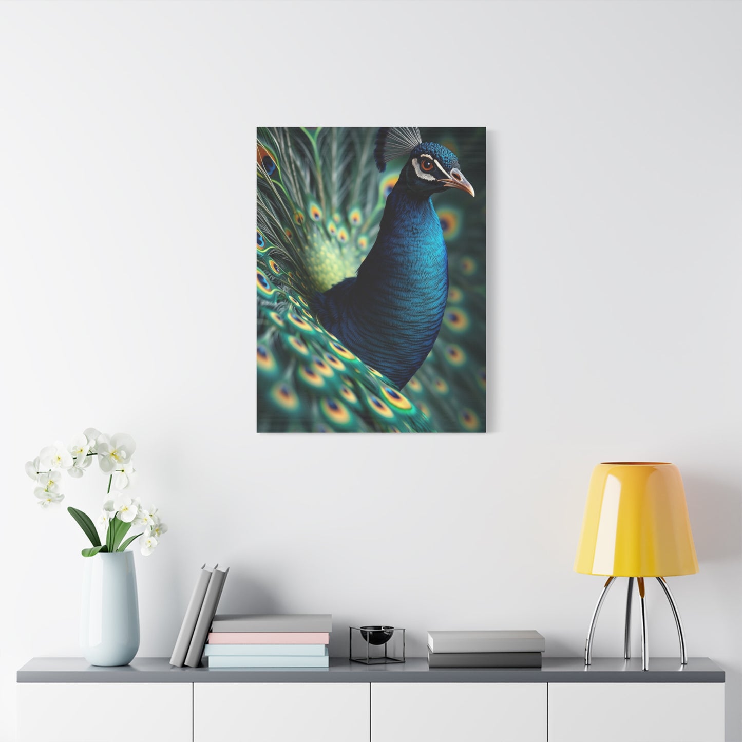 Peacock Art Luxury Canvas Wall Art & Canvas Print