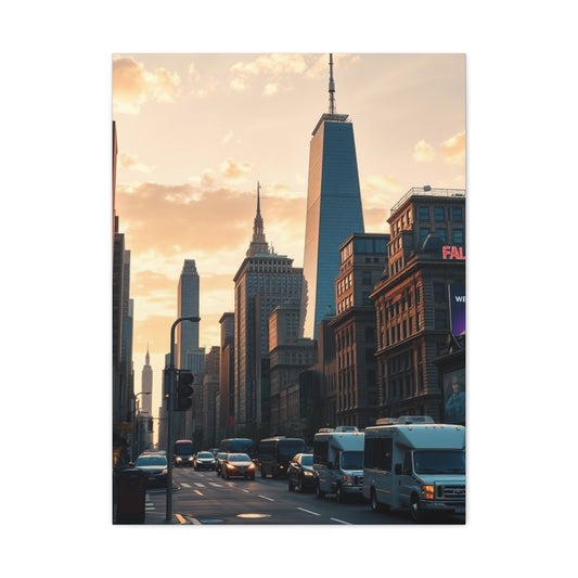 Empire Skyline Elegance Wall Art & Canvas Print