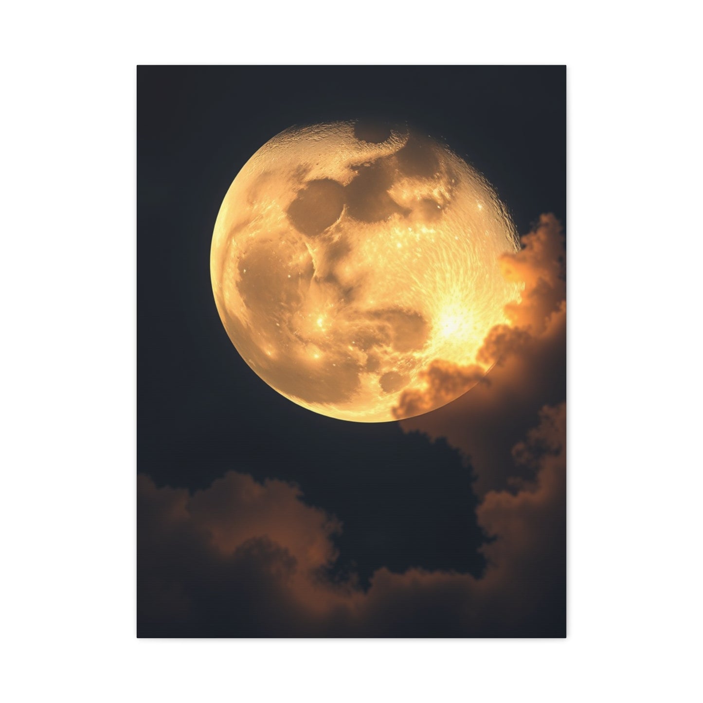 Supreme Crescent Moon Art Collection Wall Art & Canvas Print