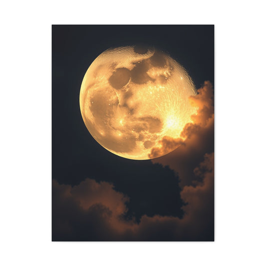 Supreme Crescent Moon Art Collection Wall Art & Canvas Print