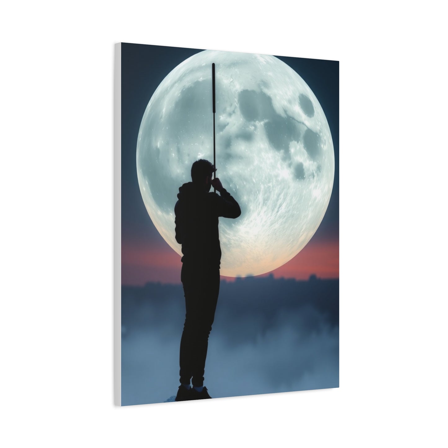 Masterpiece Full Moon Art Vision Wall Art & Canvas Print