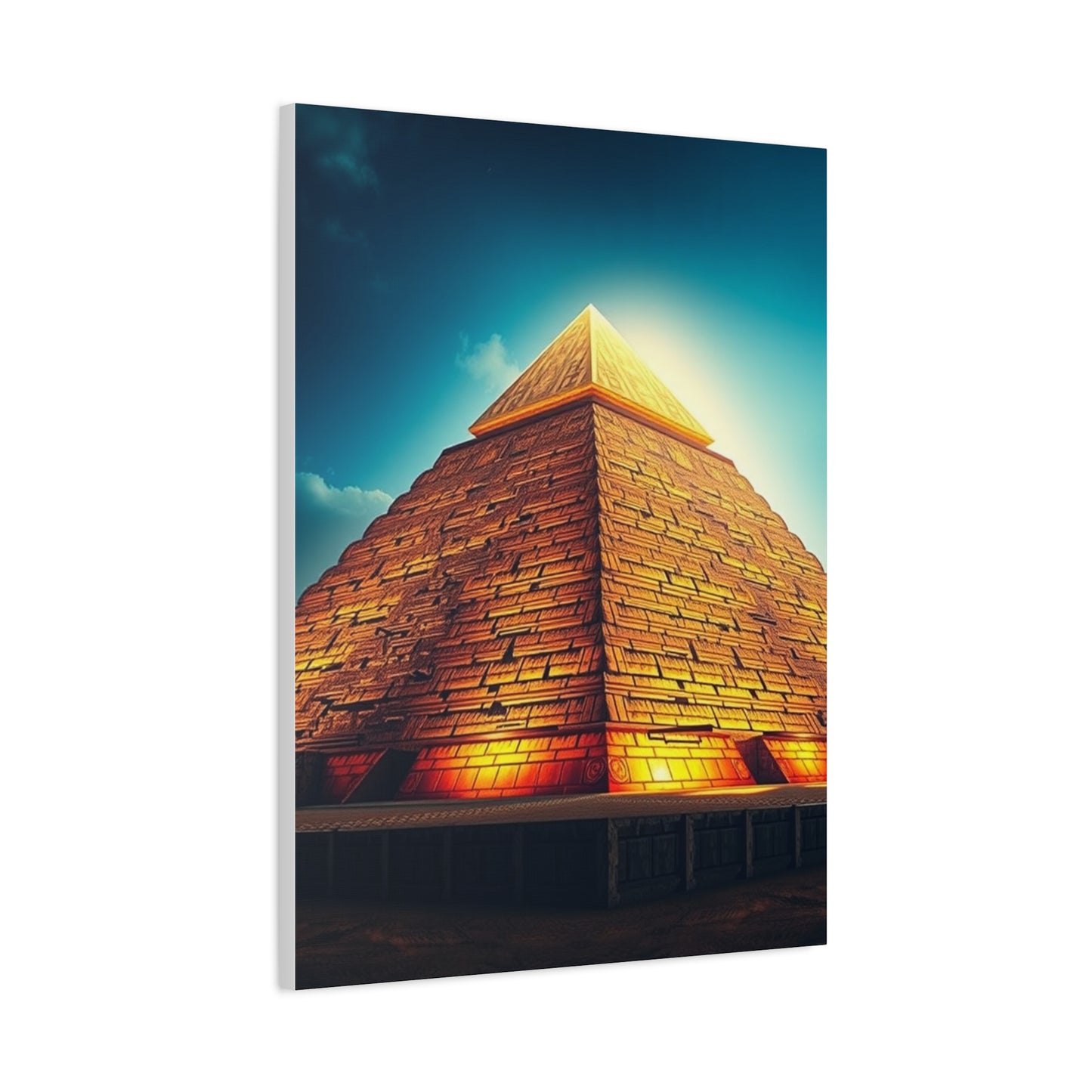 Vision Pyramid Art Art Wall Art & Canvas Print