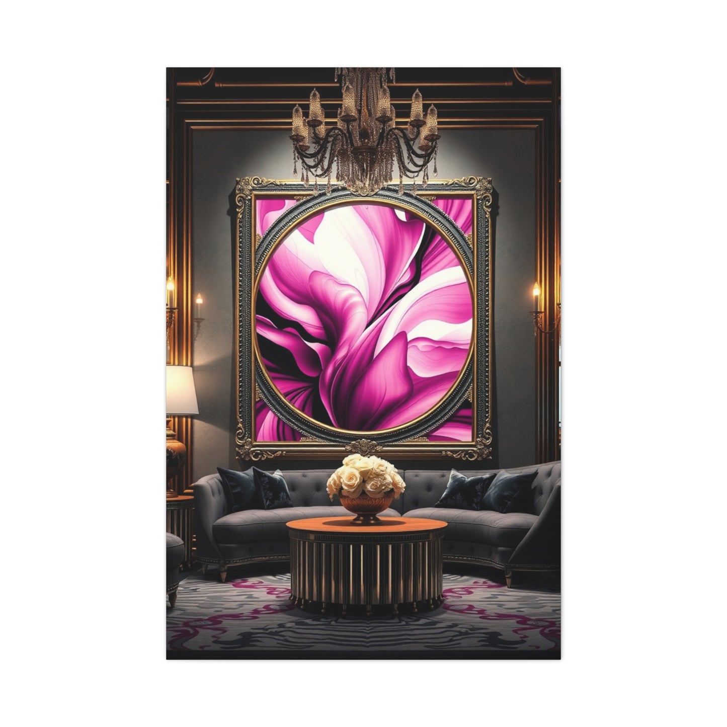 Glam Decor Art Luxury Canvas Wall Art & Canvas Print
