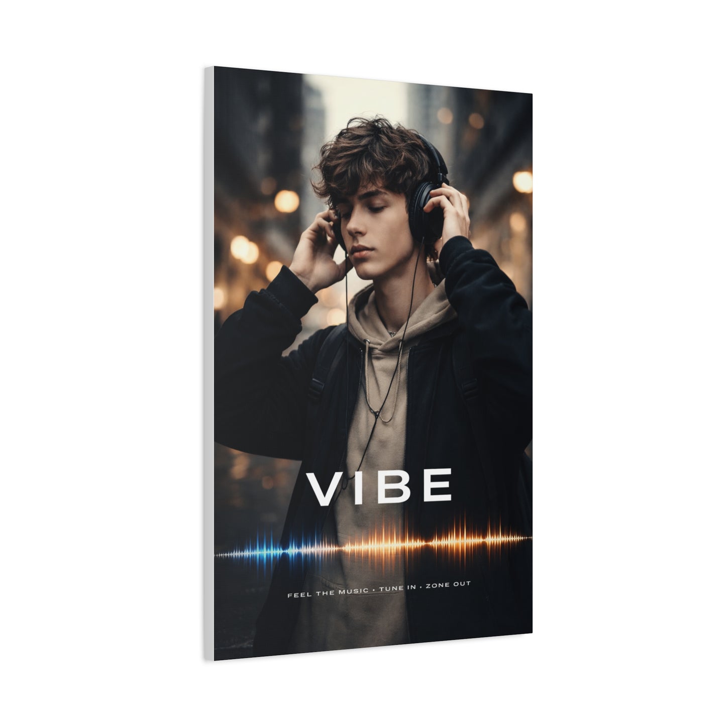 Vibe Music Poster Wall Art & Canvas Print