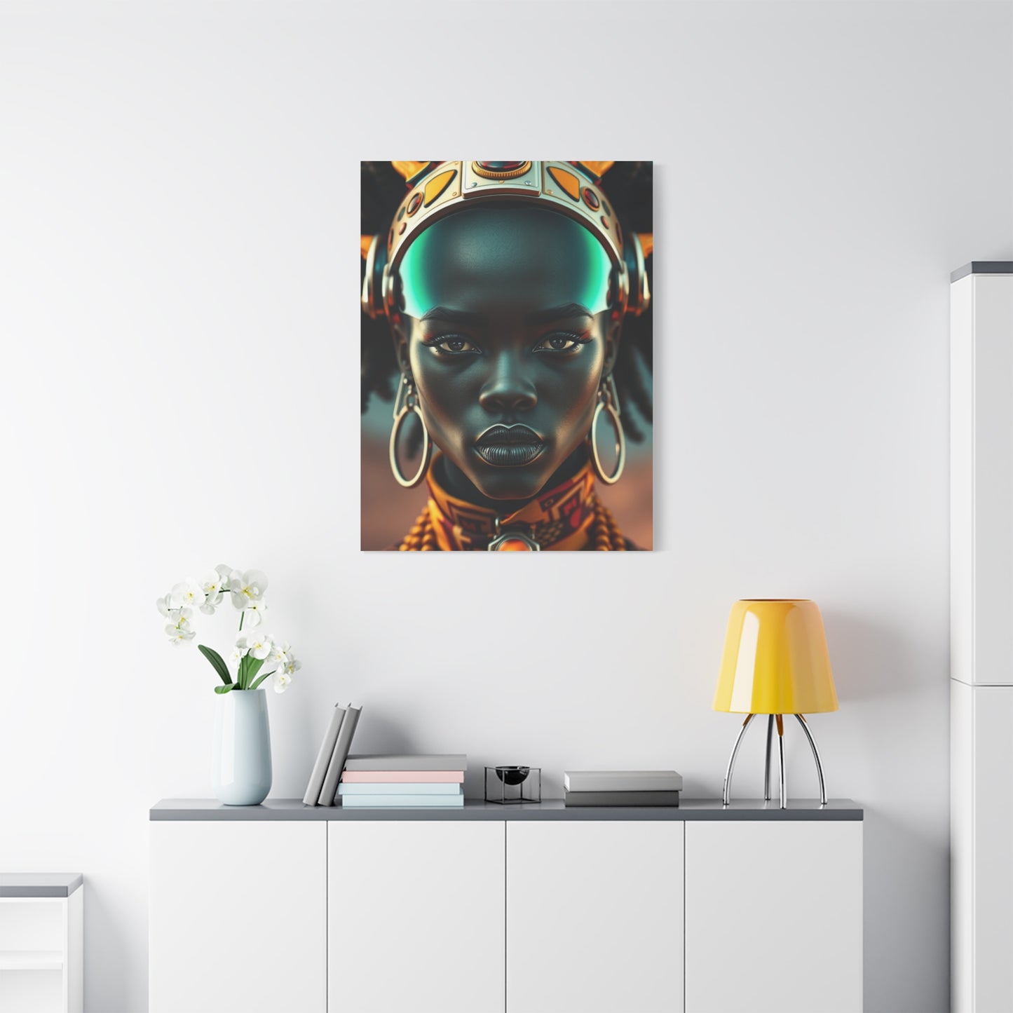 Supreme Afrofuturism Art Collection Wall Art & Canvas Print