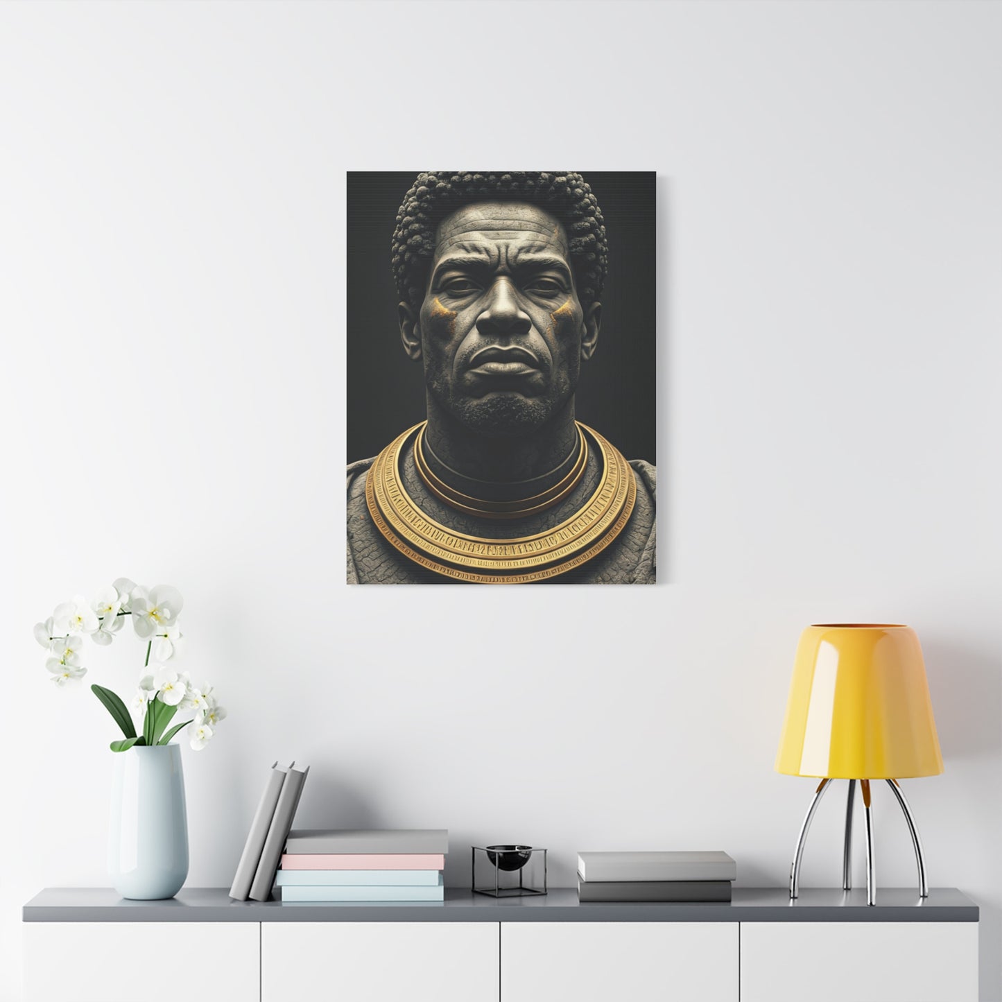 Stone Guardian Legacy Portrait Wall Art & Canvas Prints