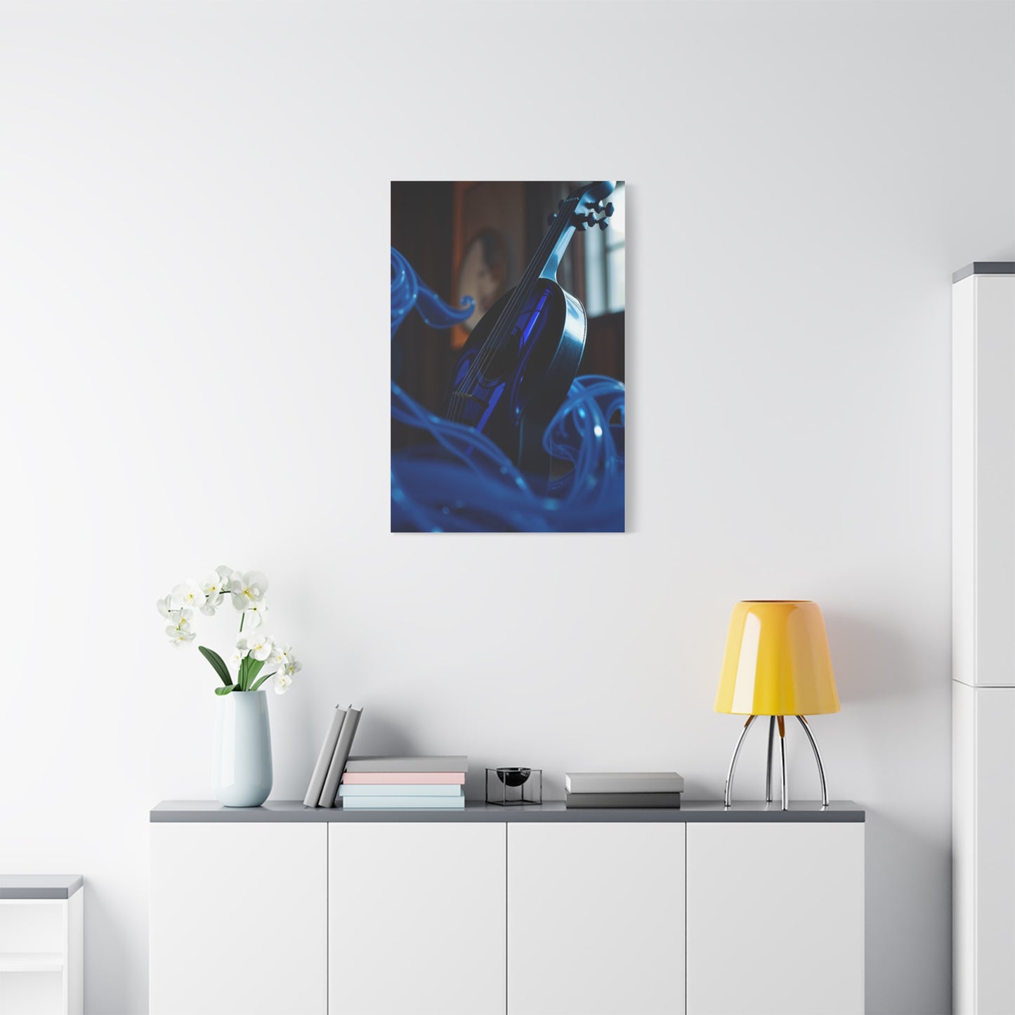 Blue Music Art Refined Canvas Wall Art & Canvas Print