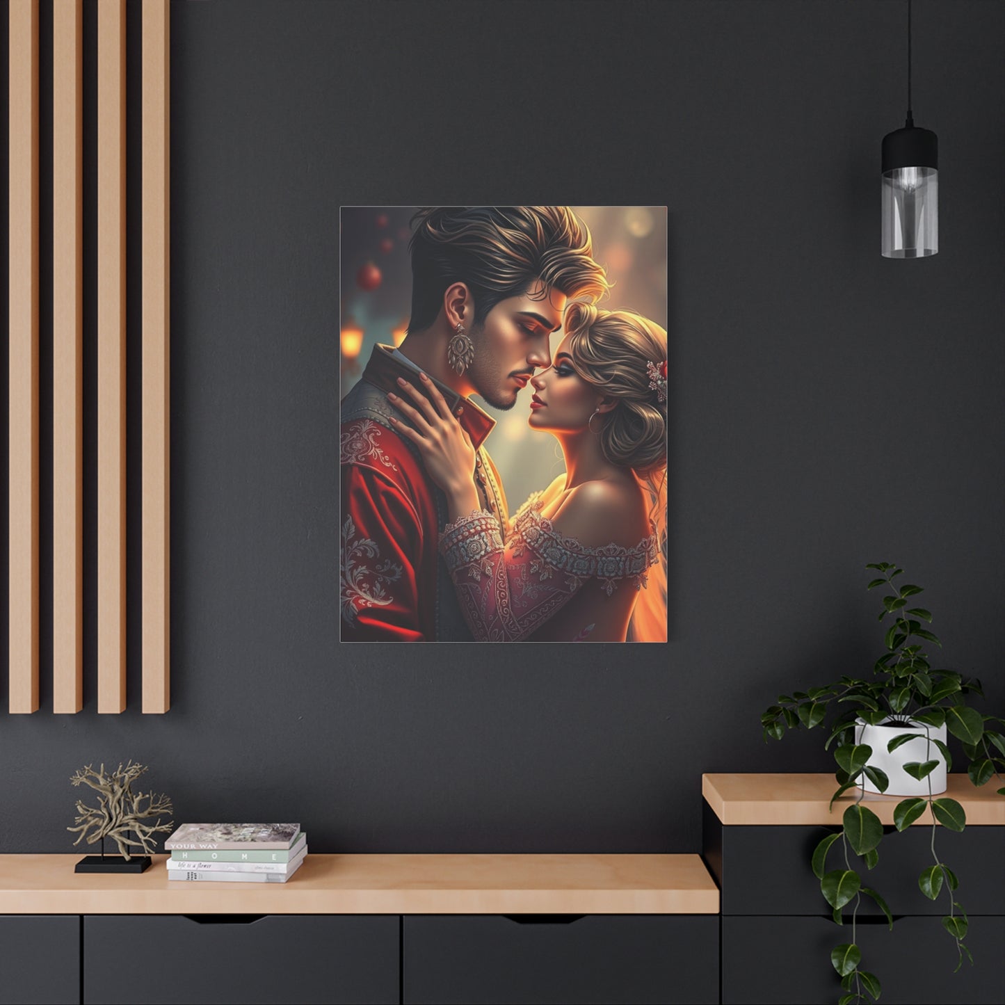 Celestial Romance Canvas Wall Art & Canvas Print