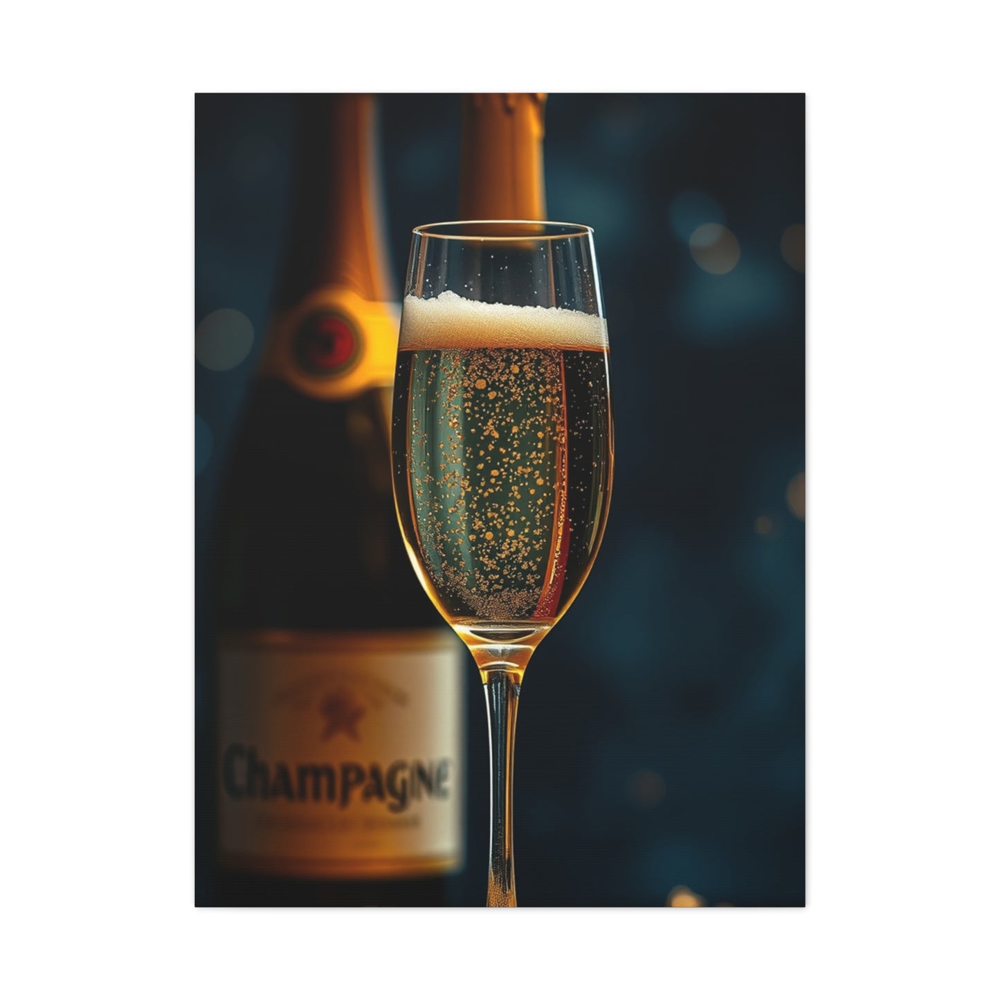 Supreme Champagne Art Collection Wall Art & Canvas Print