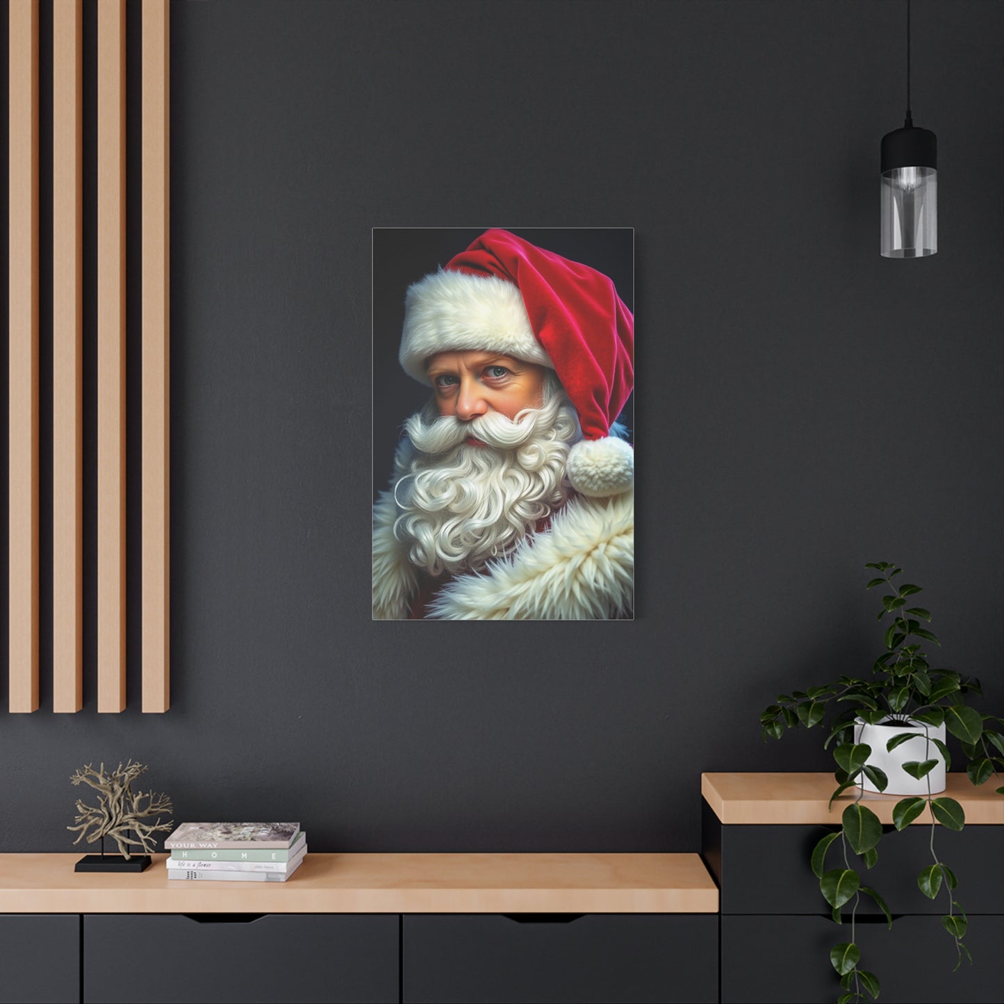 Santa Claus Art Luxury Canvas Wall Art & Canvas Print