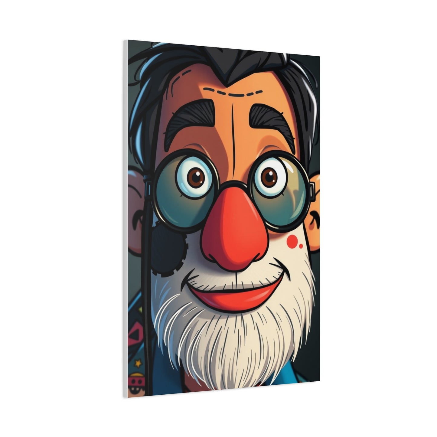 Posh Cartoon Ensemble Art Wall Art & Canvas Print