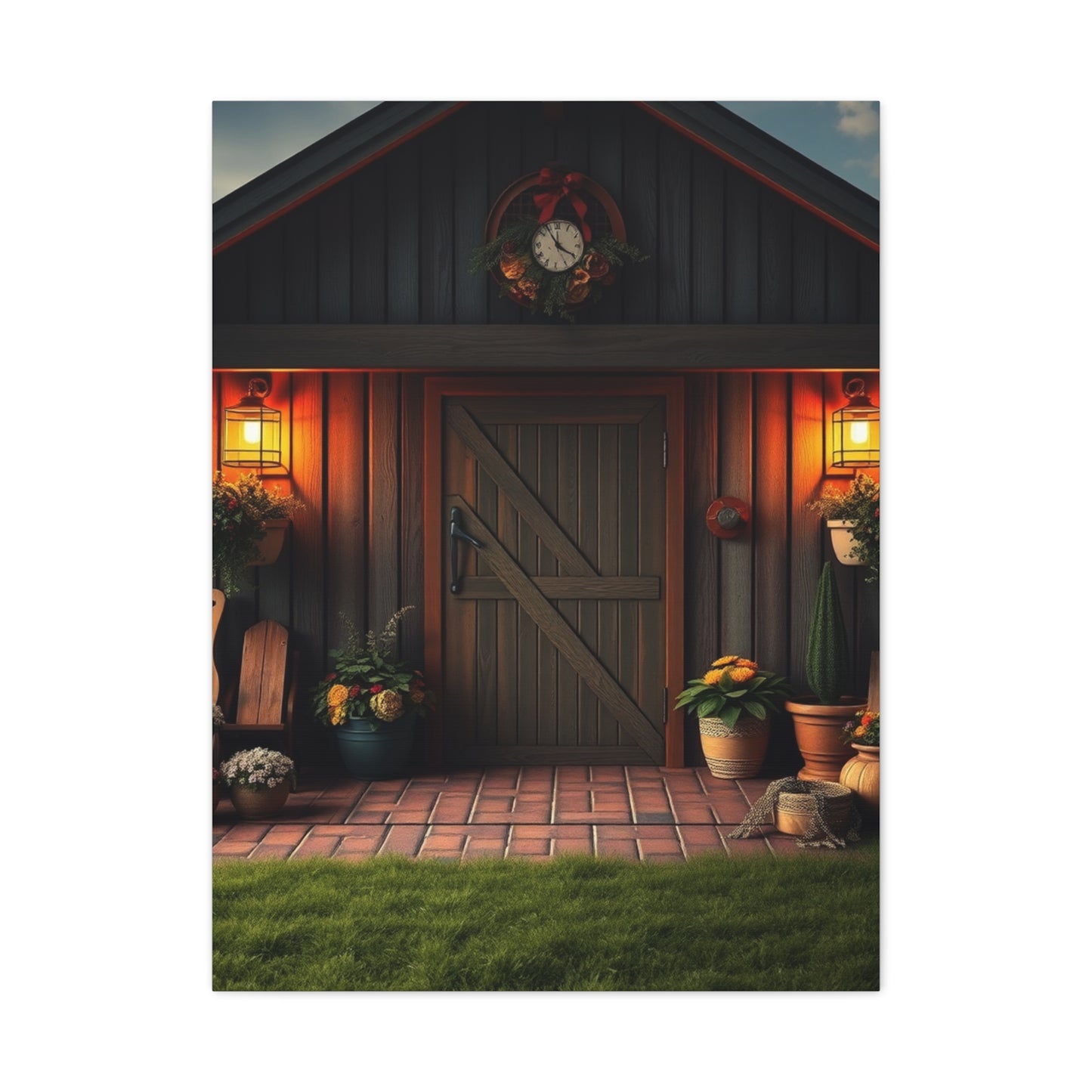 Timeless Agrarian Tableau Wall Art & Canvas Print