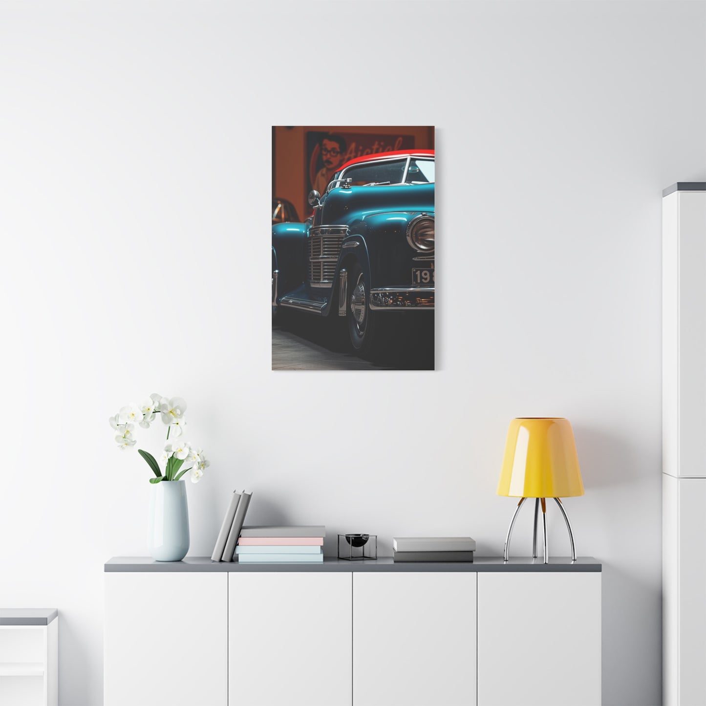 Classic Car Reverie Canvas Wall Art & Canvas Print
