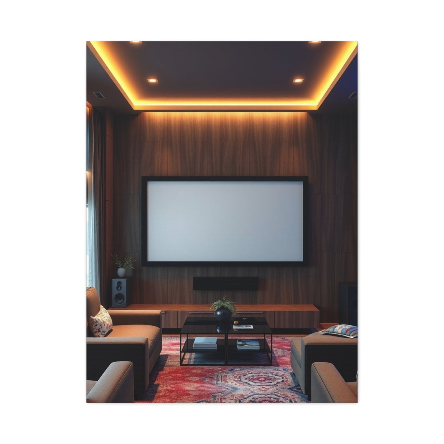 Cinematic Elegance Canvas Wall Art & Canvas Print