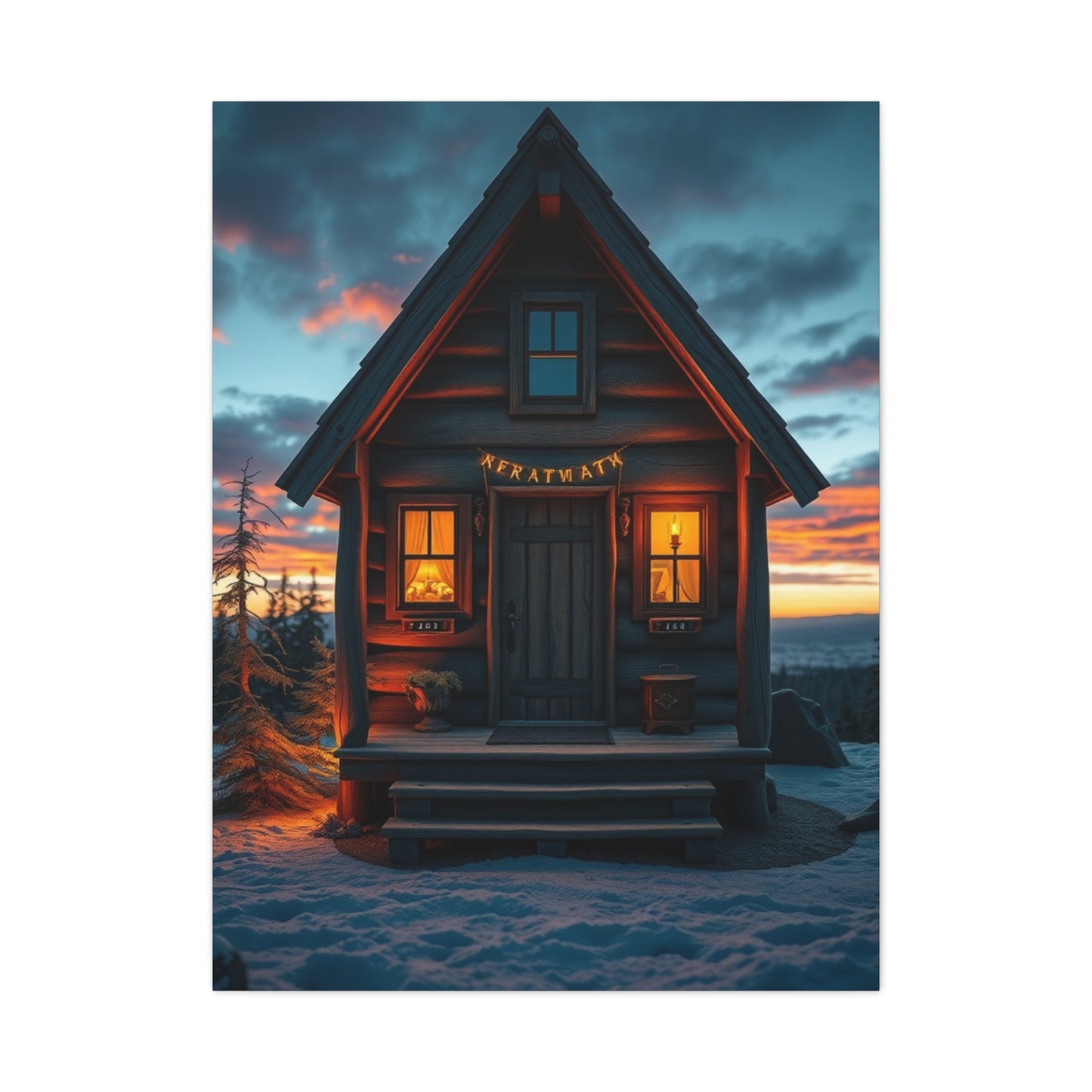 Cabin Art Supreme Gallery Wall Art & Canvas Print