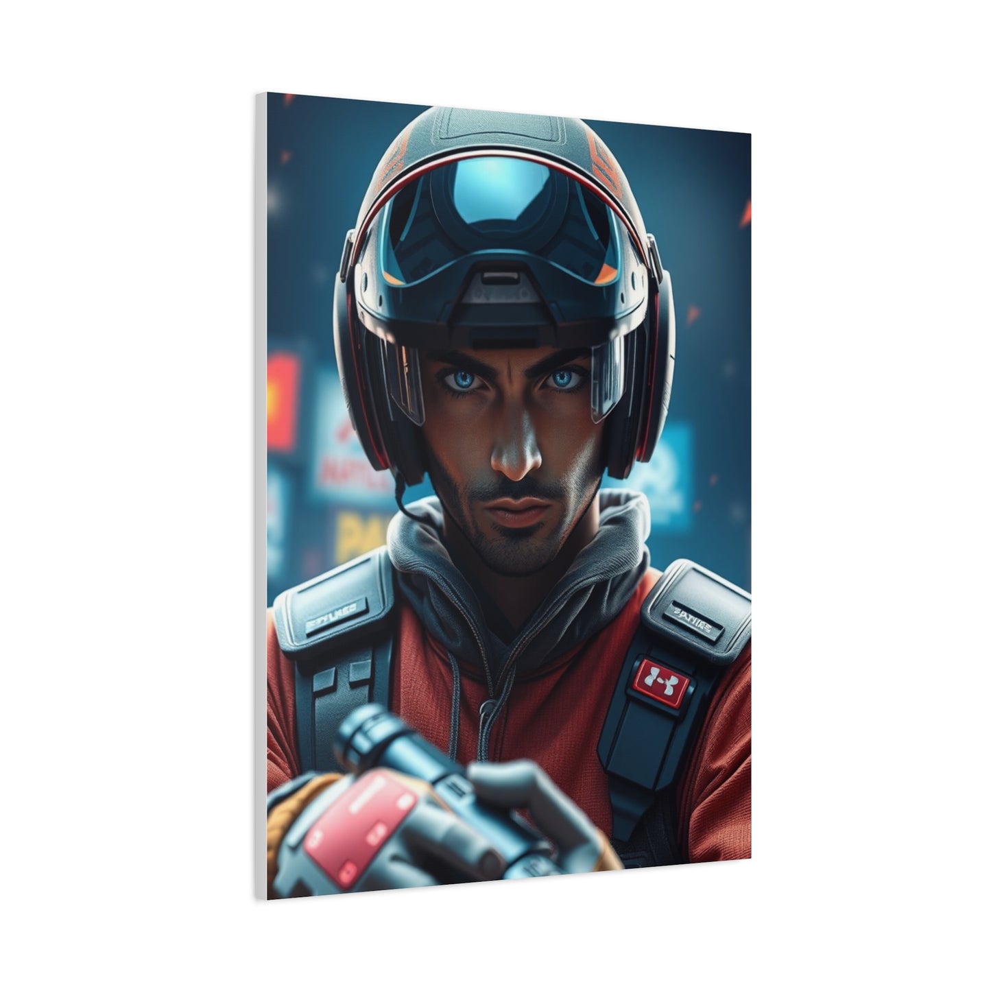 Luminous Pixel Masterpiece