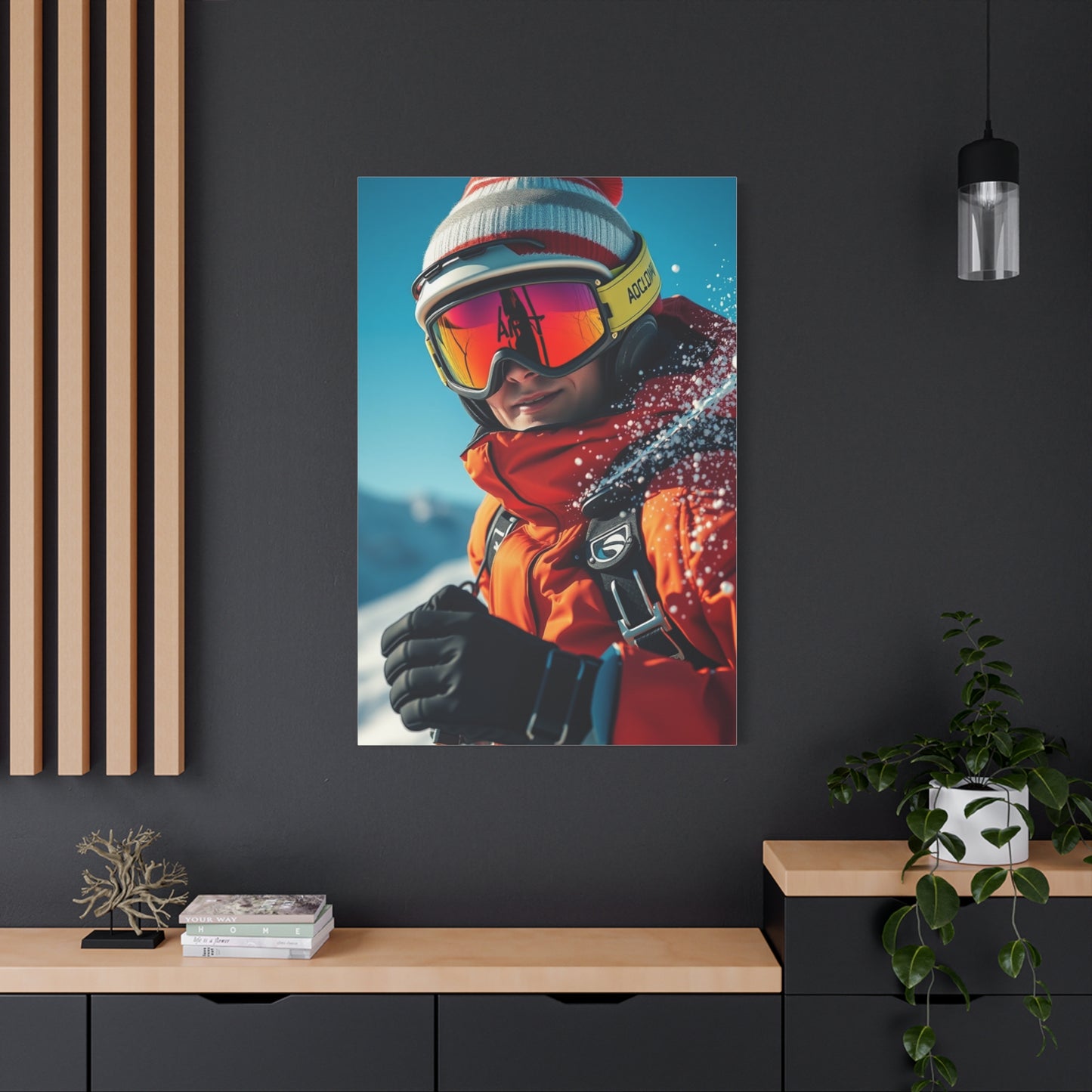 Supreme Skiing Art Collection Wall Art & Canvas Print