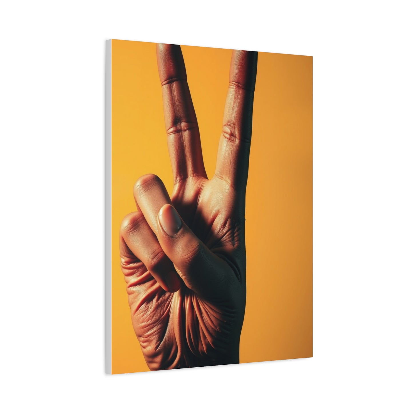 Vision Peace Sign Art Art Wall Art & Canvas Print