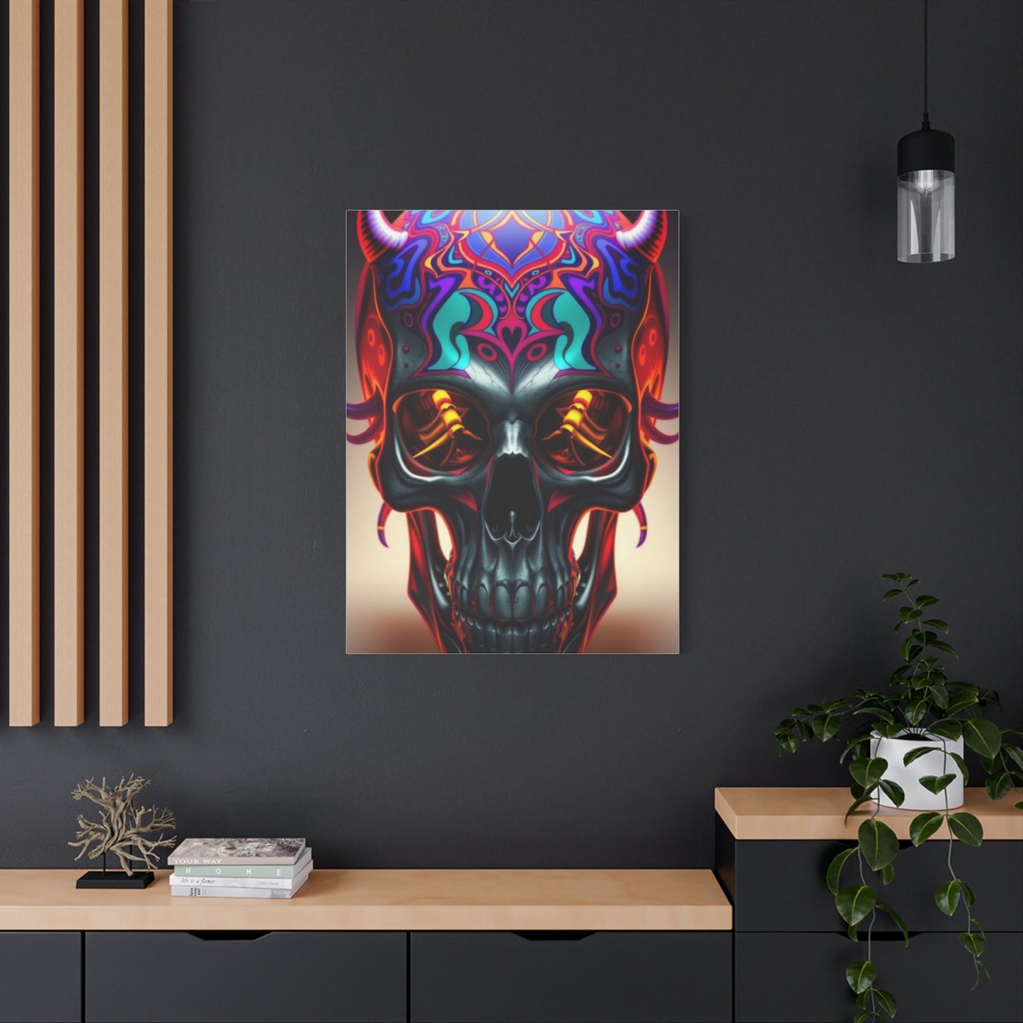 Surreal Ossuary Vision Wall Art & Canvas Print