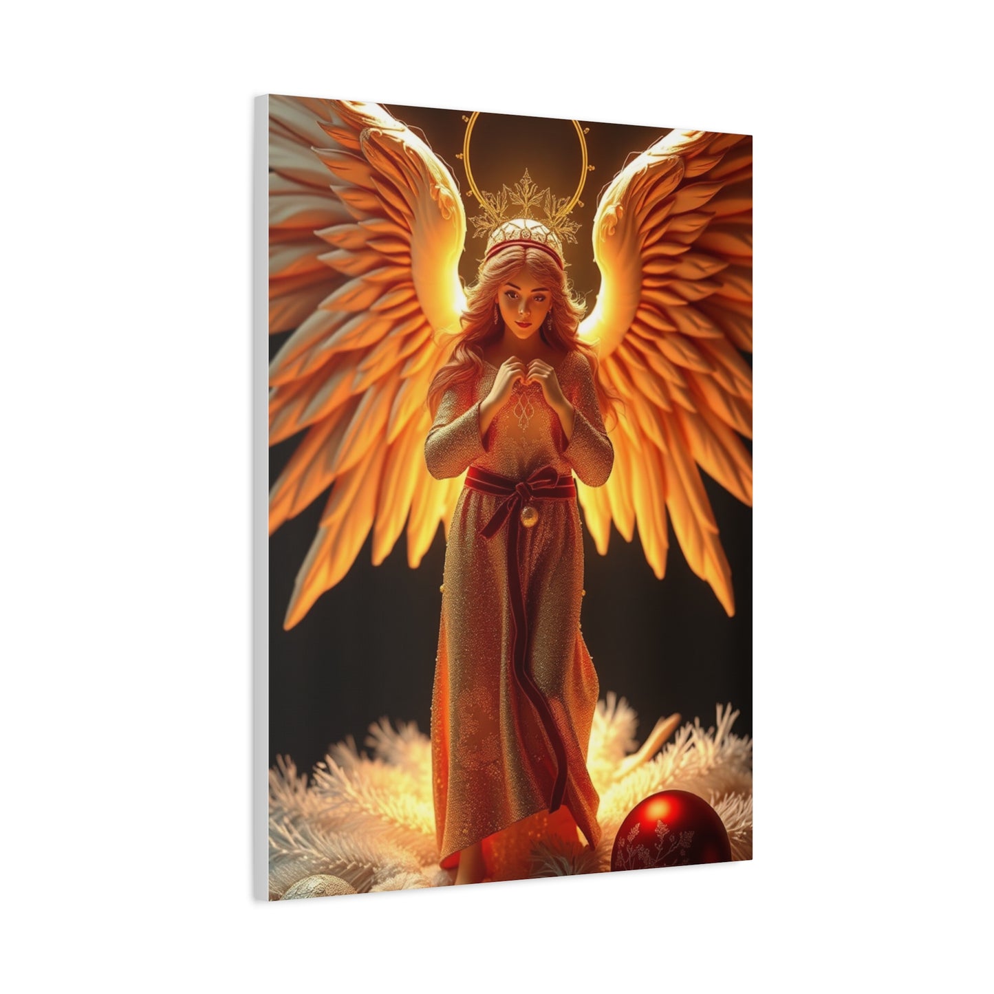 Elite Christmas Angel Art Vision Wall Art & Canvas Print