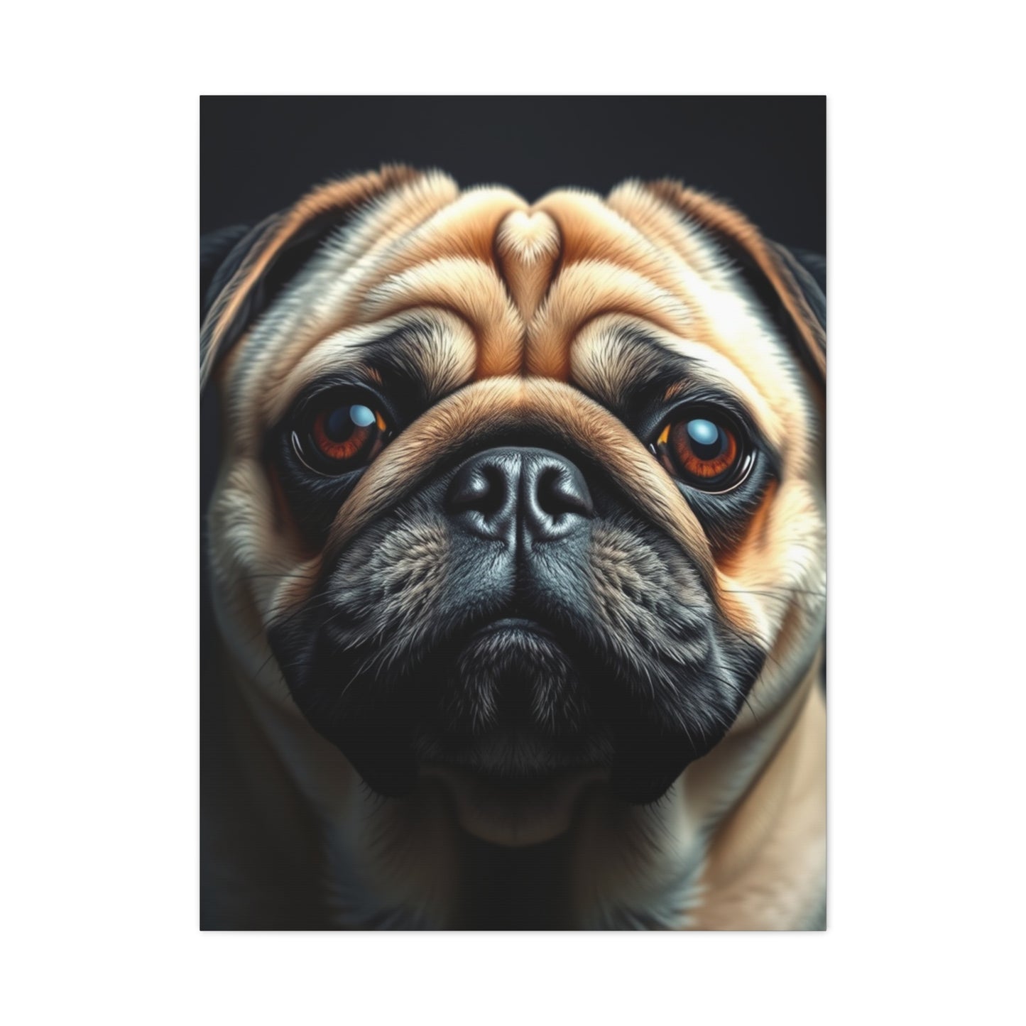 Supreme Pug Art Collection Wall Art & Canvas Print