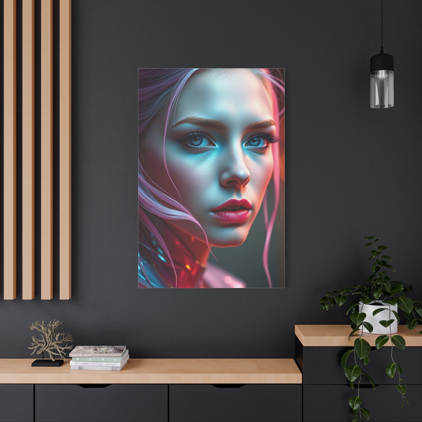 Roseate Dreamscape Art Panel Wall Art & Canvas Print