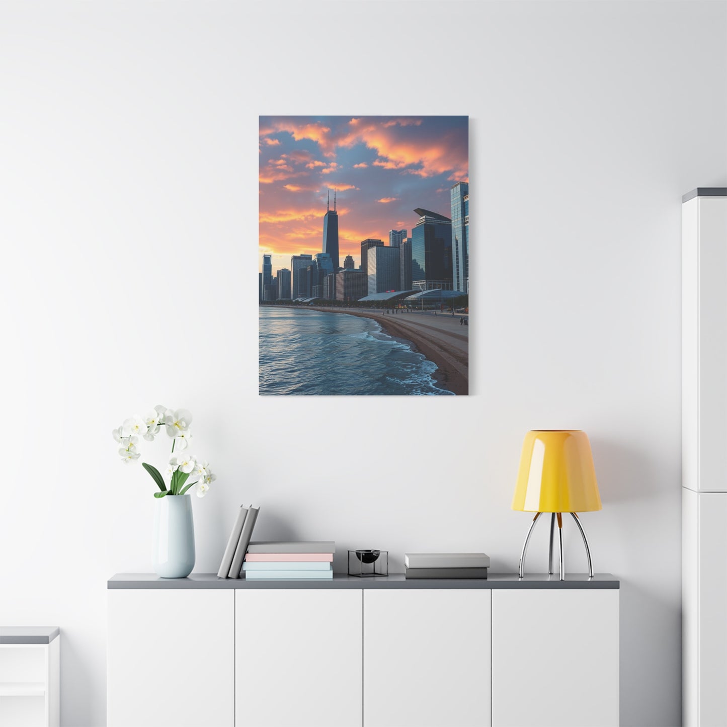 Supreme Chicago Skylines Art Collection Wall Art & Canvas Print