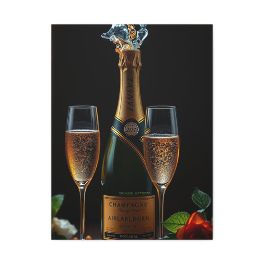 Elite Champagne Art Vision Wall Art & Canvas Print