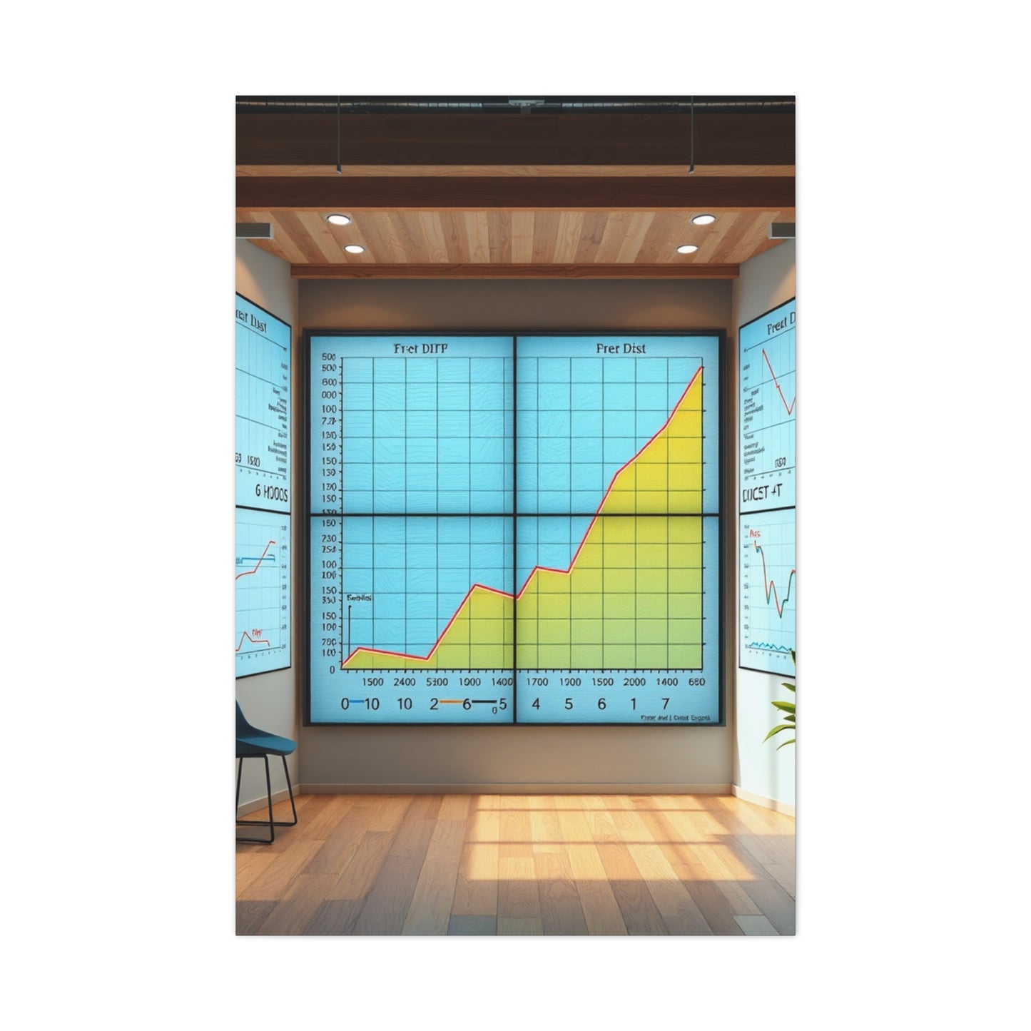Vision Modern Math Art for Creative Spaces Art Wall Art & Canvas Print