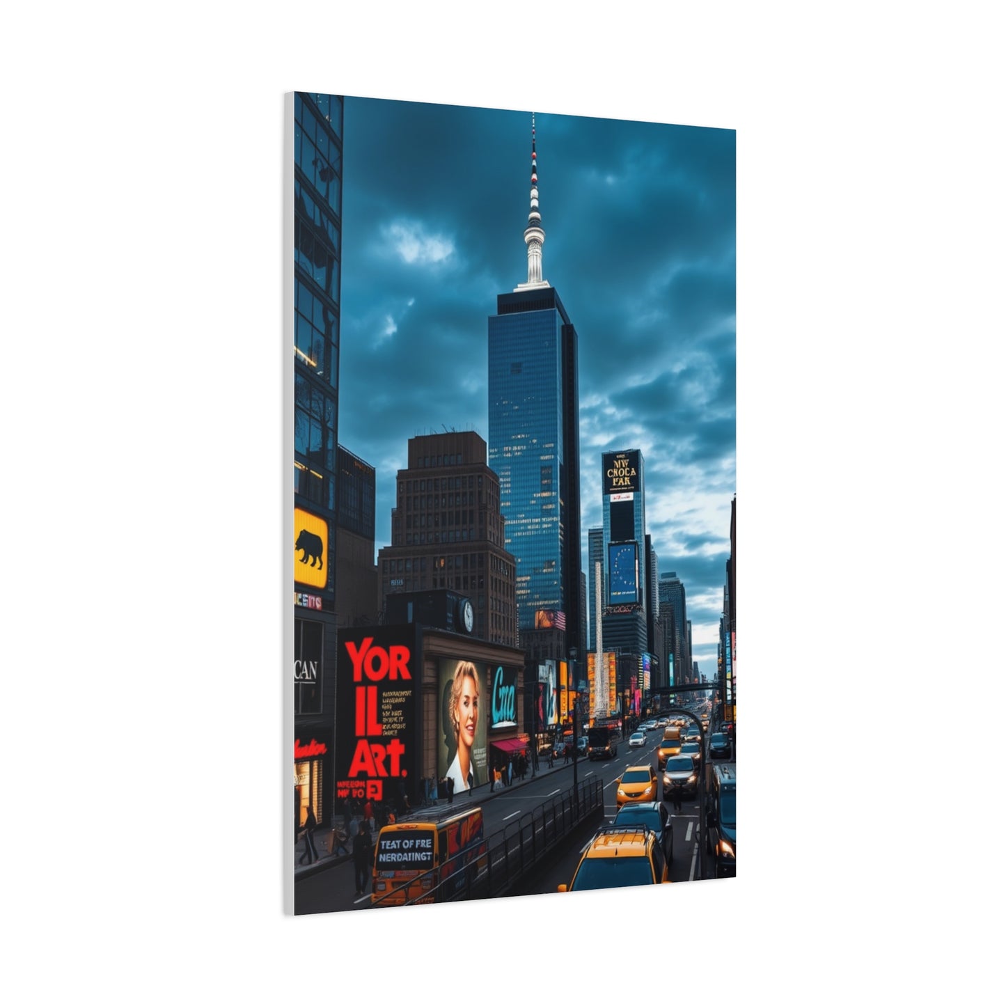 Manhattan Reverie Art Wall Art & Canvas Print