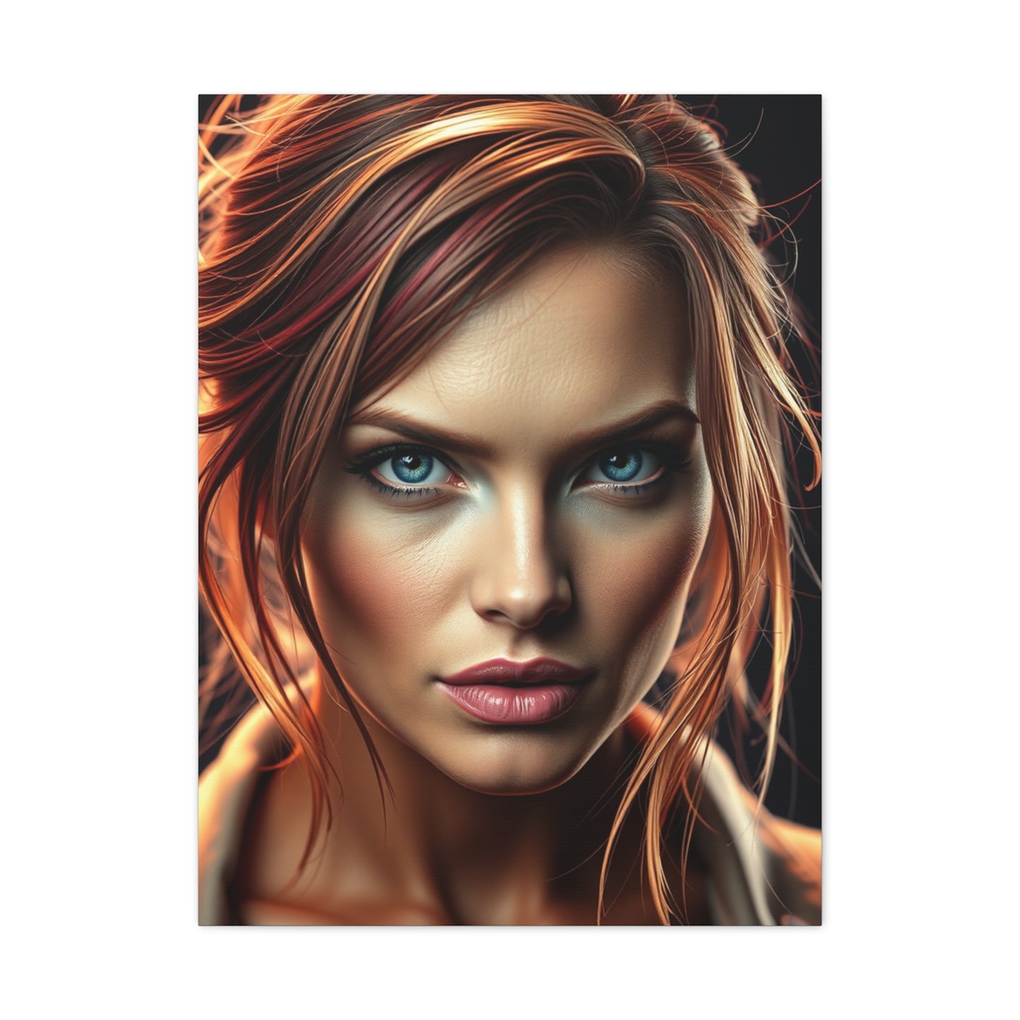 Moss Silhouette Grandeur Wall Art & Canvas Print