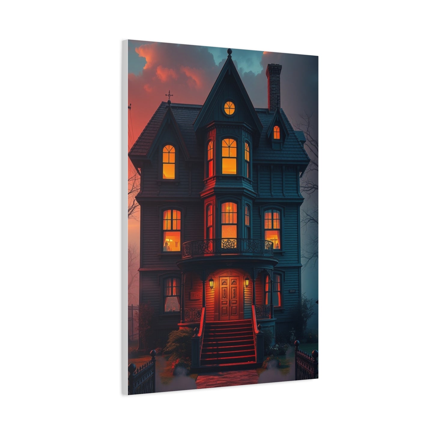 Masterpiece Haunted House Art Vision Wall Art & Canvas Print