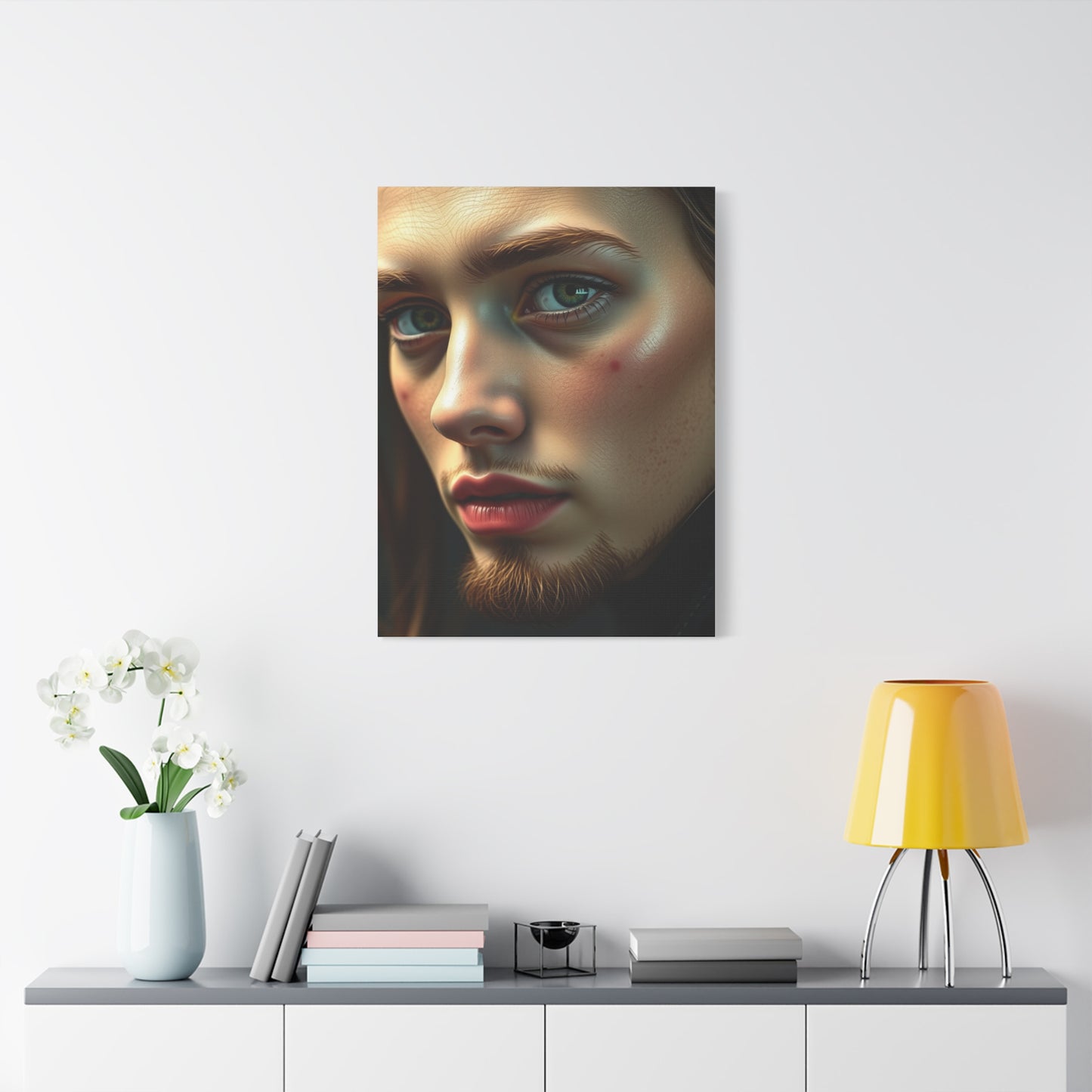 Luminous Brushstroke Masterpiece