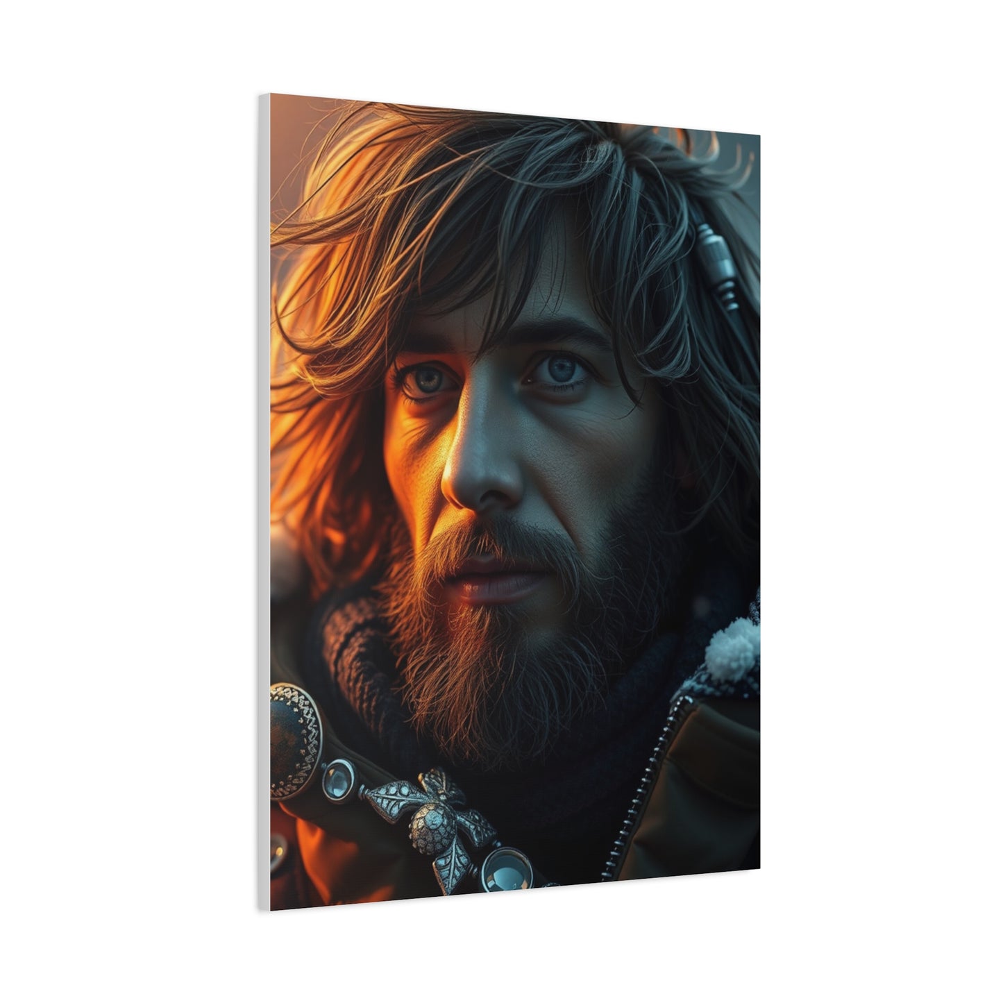 Radiant Ember Canvas Wall Art & Canvas Print