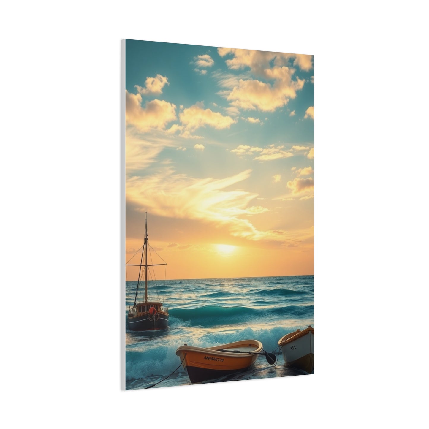 Modern Shores Opulence Wall Art & Canvas Print