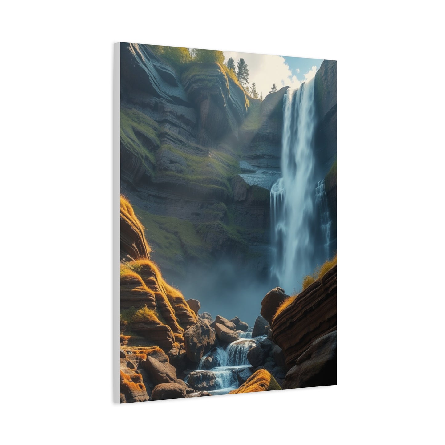 Sculpted Rapids Canvas Art Wall Art & Canvas Print