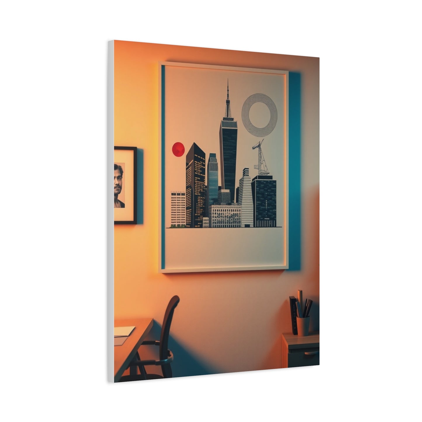 Luxe Bureau Tableau Wall Art & Canvas Print