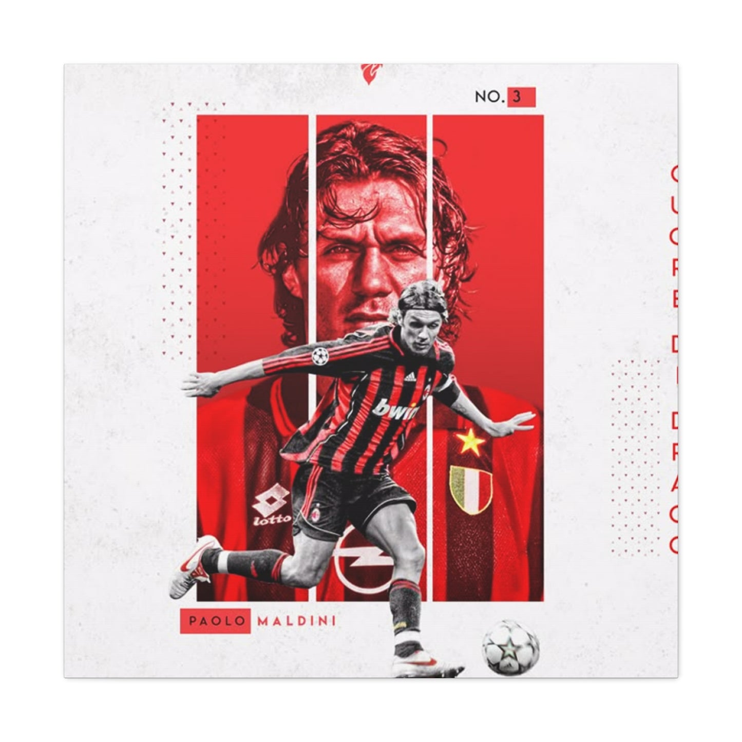 Paolo Maldini Wall Art & Canvas Prints