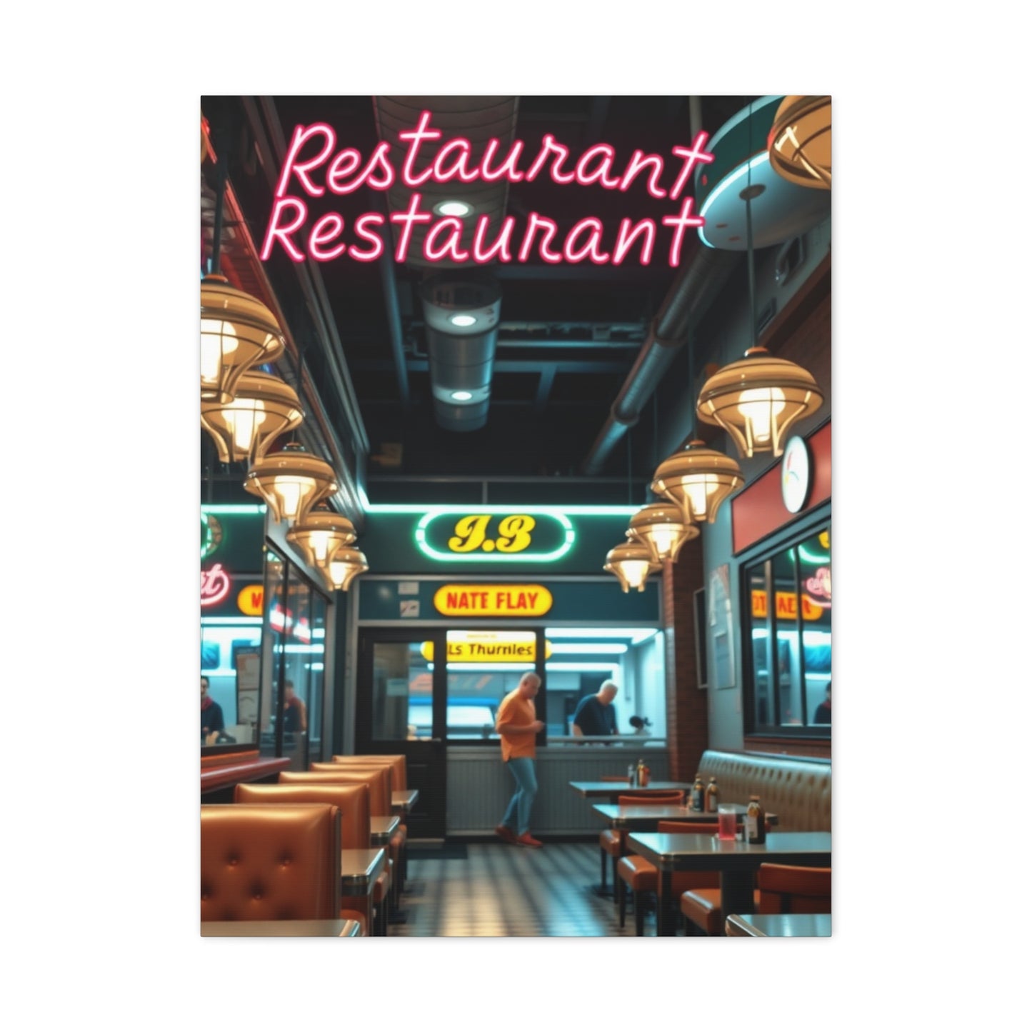 Restaurant & Diner Art Supreme Gallery Wall Art & Canvas Print