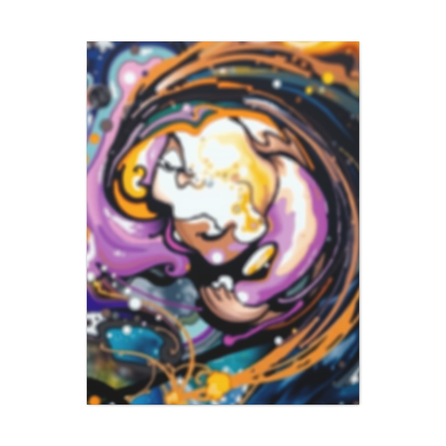 Mystical Expressionist Canvas Wall Art & Canvas Print