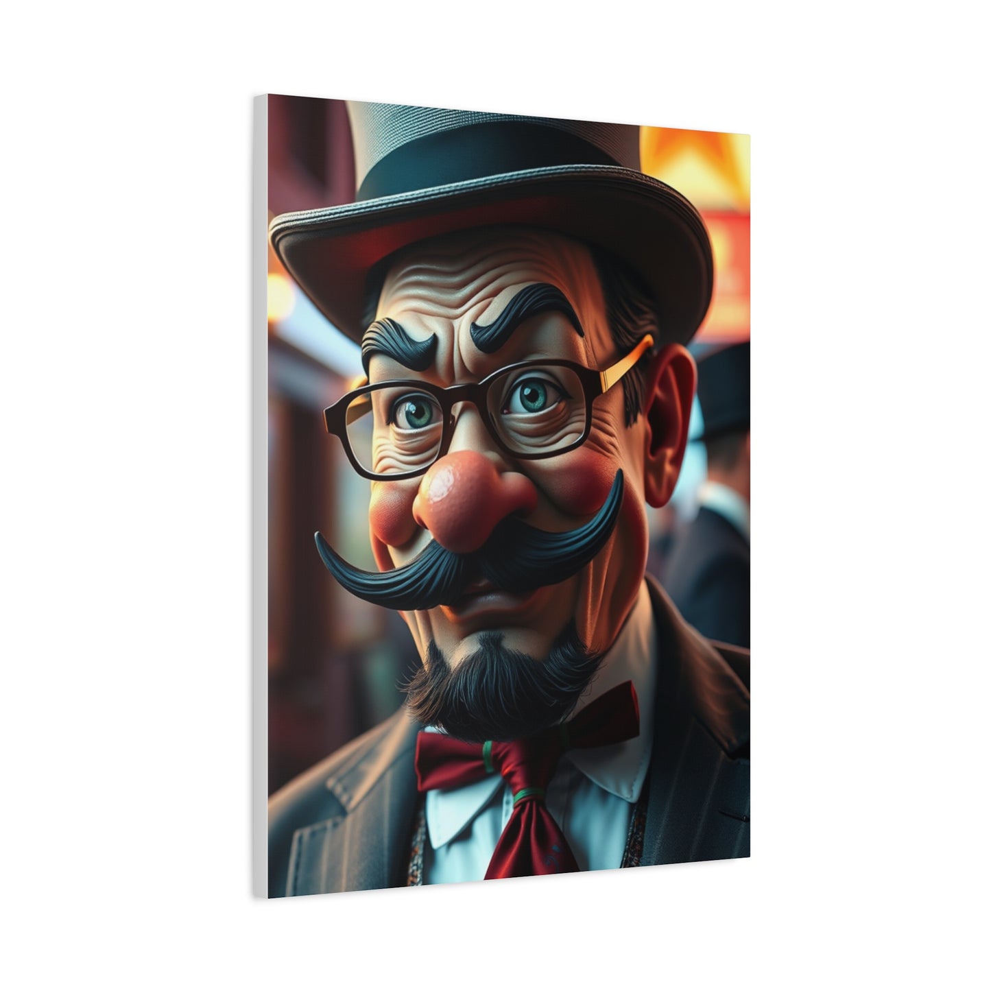 Rich Uncle Pennybags Art Supreme Gallery Wall Art & Canvas Print