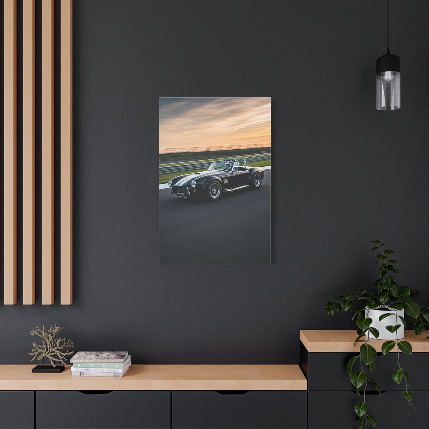 Shelby Cobra Classic Racing Circuit Wall Art & Canvas Prints