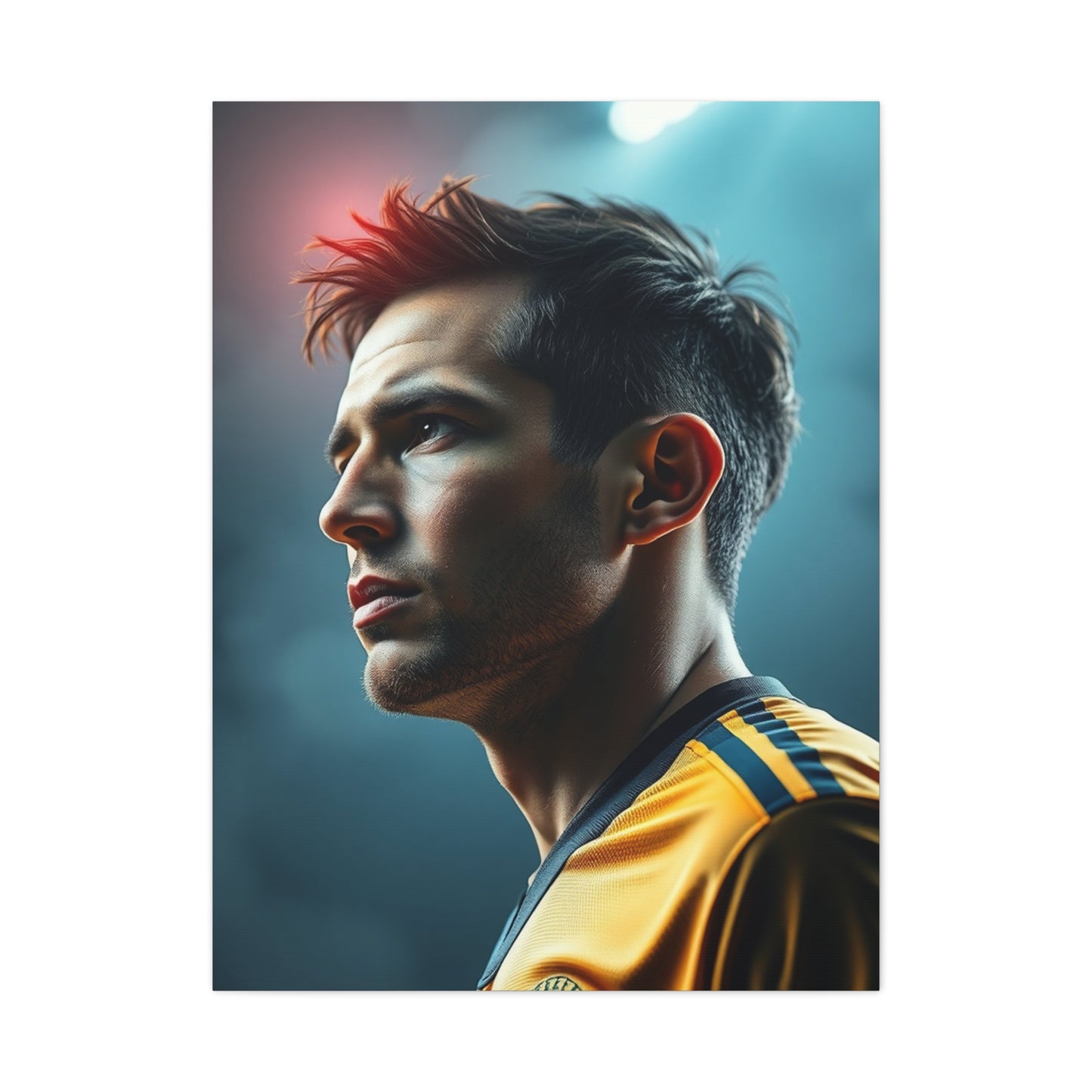 Vision Soccer Art Art Wall Art & Canvas Print